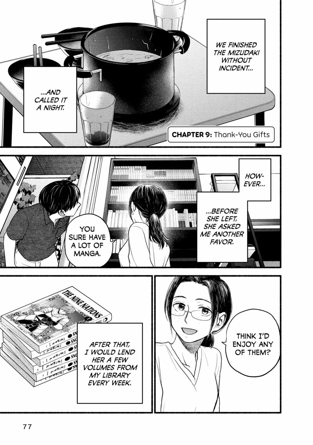 Telework Yotabanashi Chapter 9 - Page 1