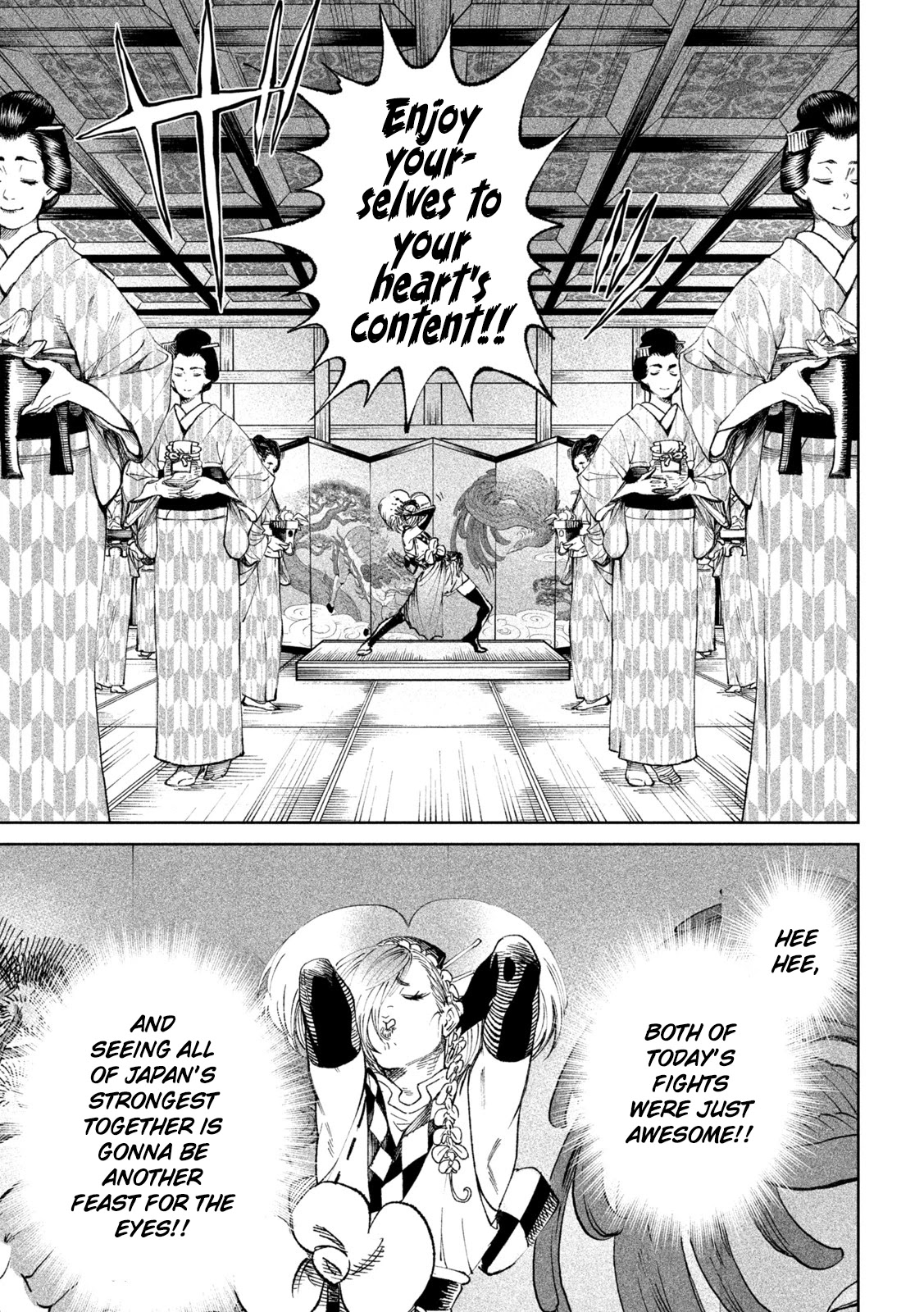 Tenkaichi – Nihon Saikyou Bugeisha Ketteisen Chapter 13 - Page 8