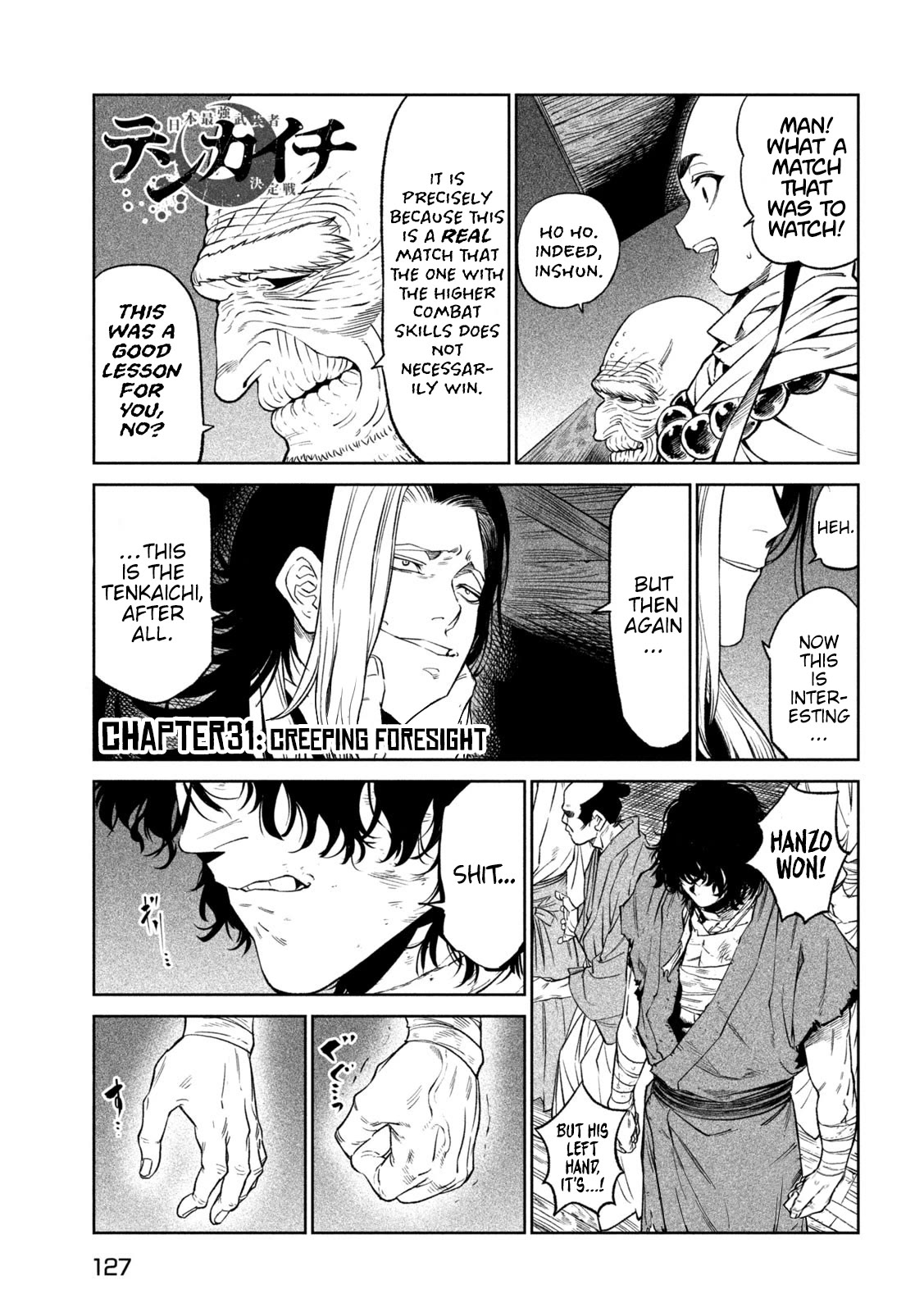 Tenkaichi – Nihon Saikyou Bugeisha Ketteisen Chapter 31 - Page 1