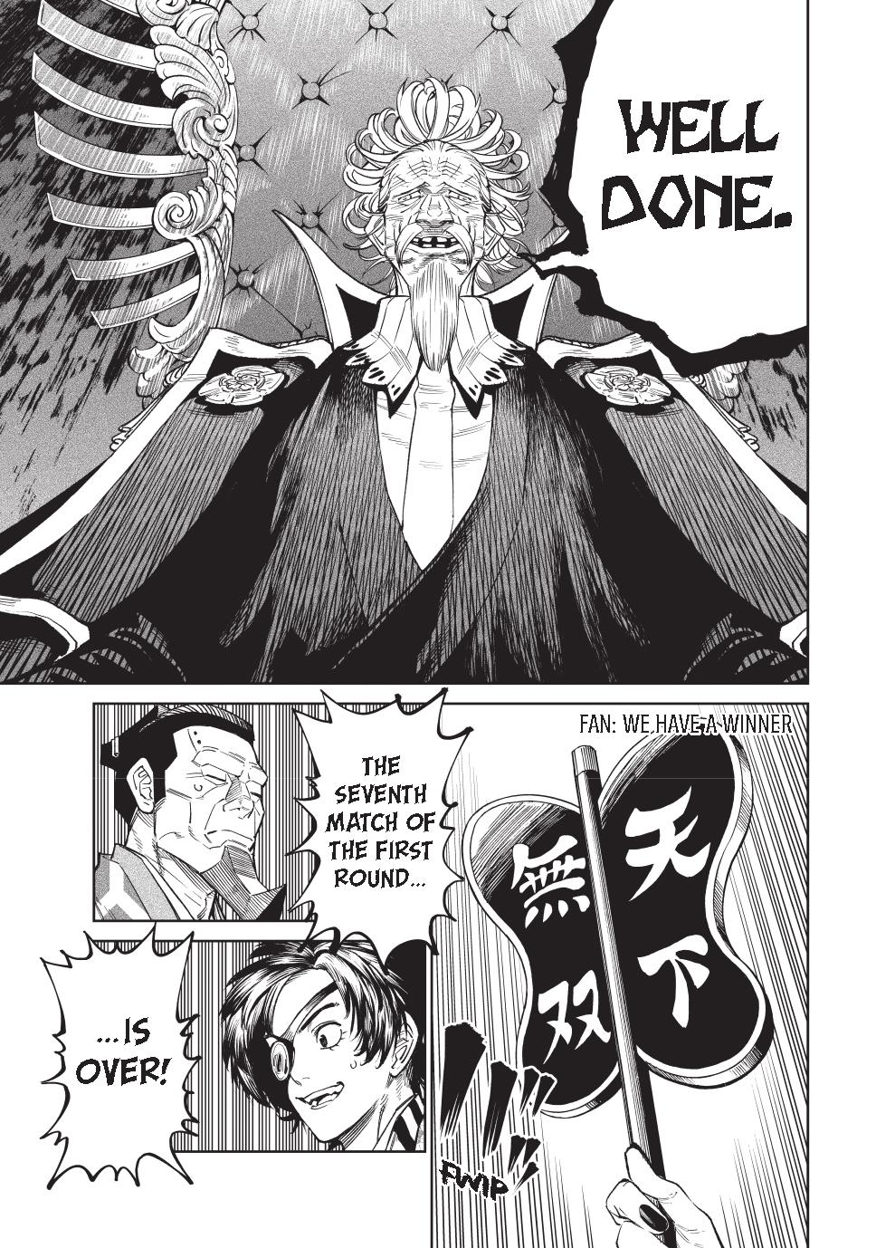 Tenkaichi – Nihon Saikyou Bugeisha Ketteisen Chapter 49 - Page 25