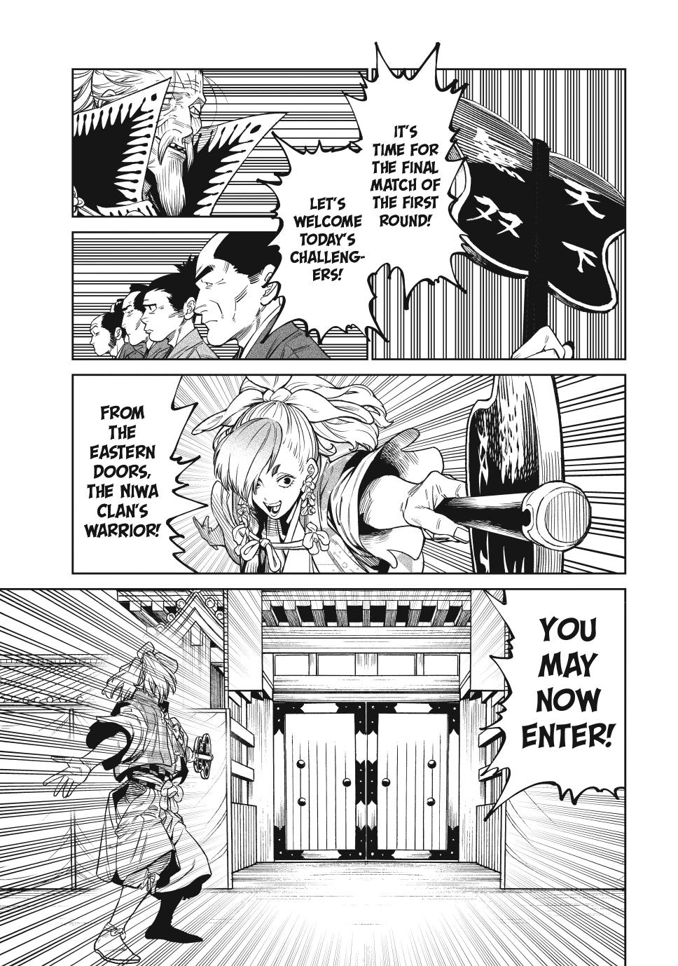 Tenkaichi – Nihon Saikyou Bugeisha Ketteisen Chapter 51 - Page 11