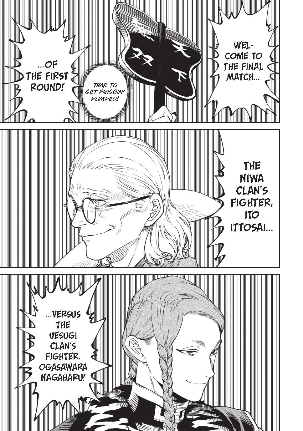 Tenkaichi – Nihon Saikyou Bugeisha Ketteisen Chapter 52 - Page 9