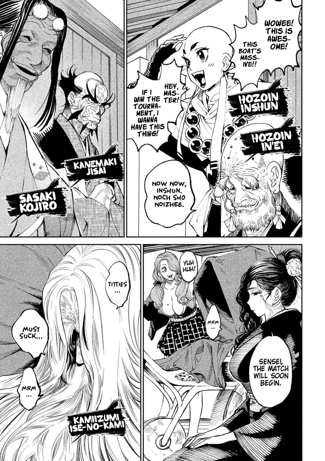 Tenkaichi – Nihon Saikyou Mononofu Ketteisen Chapter 14 - Page 5