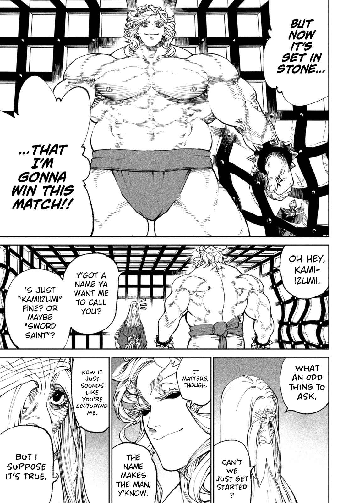 Tenkaichi – Nihon Saikyou Mononofu Ketteisen Chapter 19 - Page 35