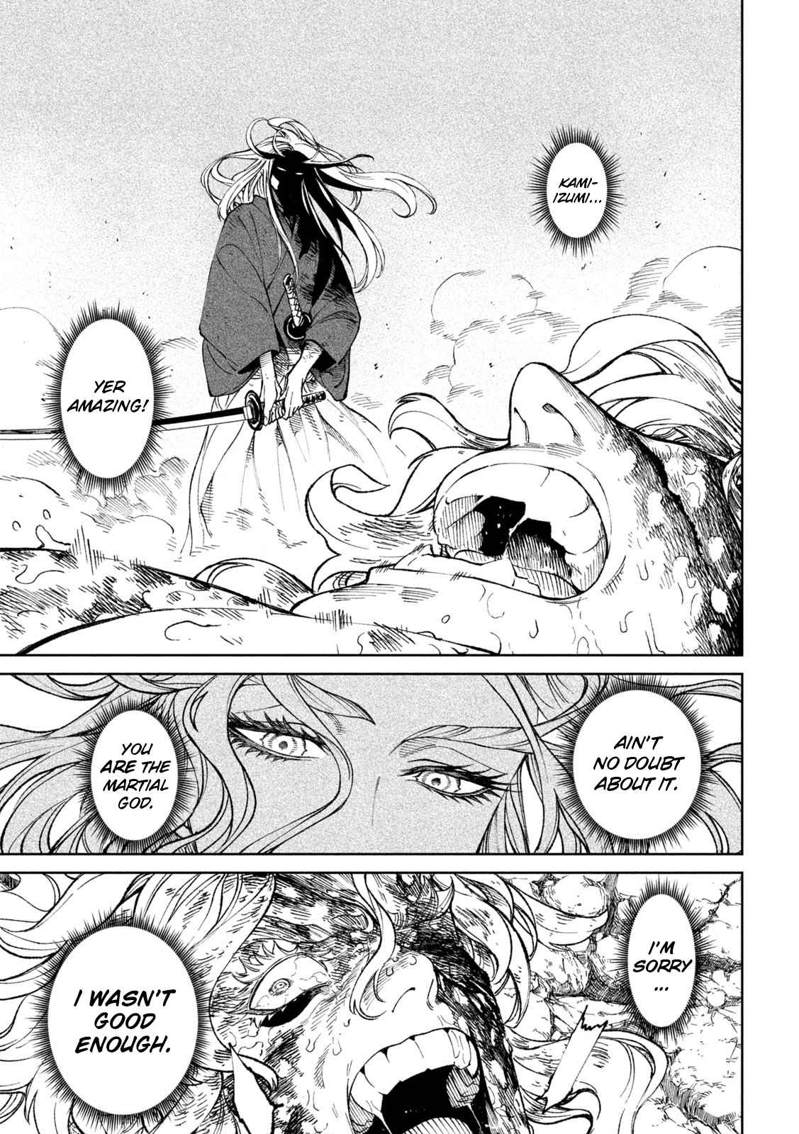 Tenkaichi – Nihon Saikyou Mononofu Ketteisen Chapter 22 - Page 52