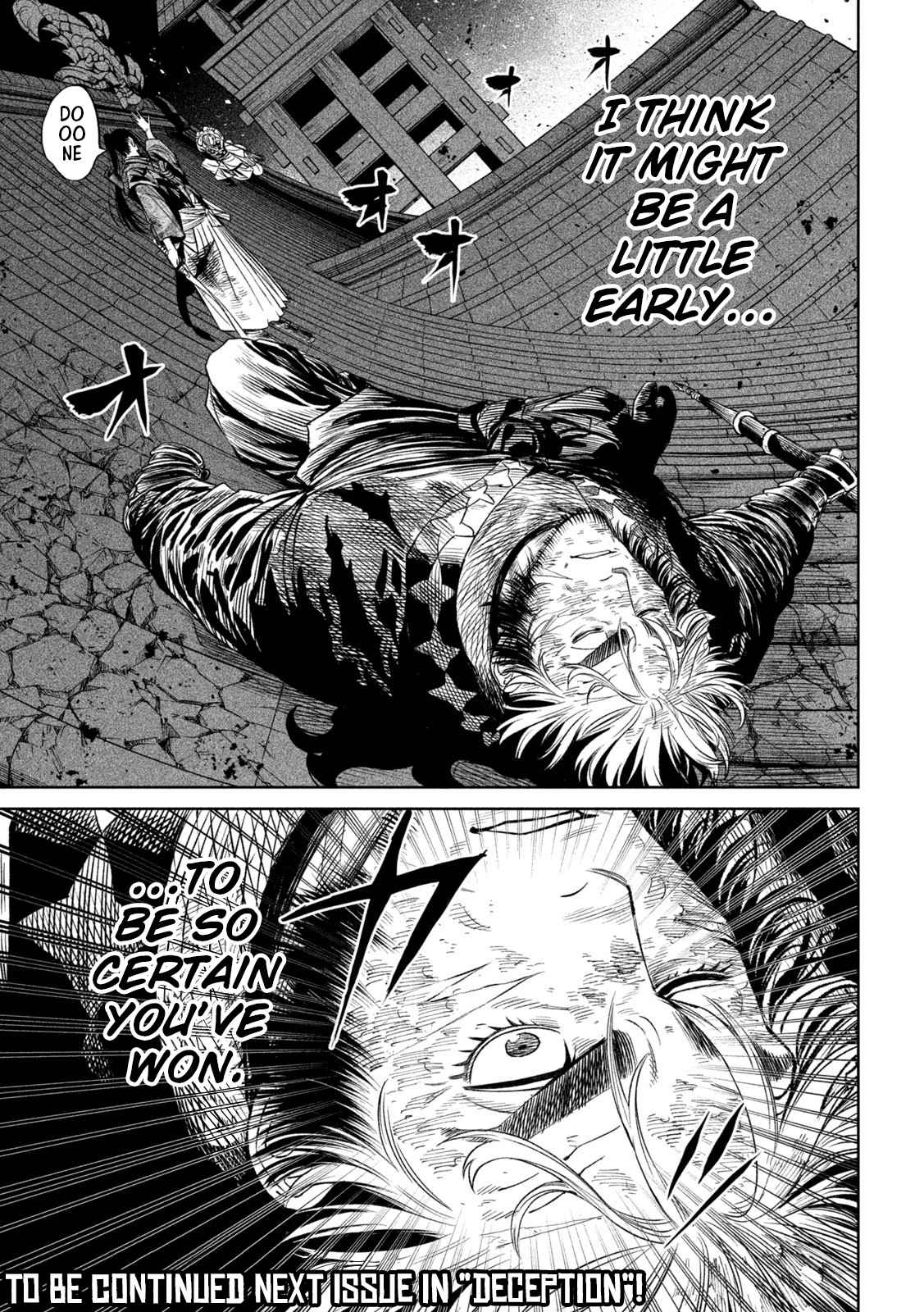 Tenkaichi – Nihon Saikyou Mononofu Ketteisen Chapter 27 - Page 54
