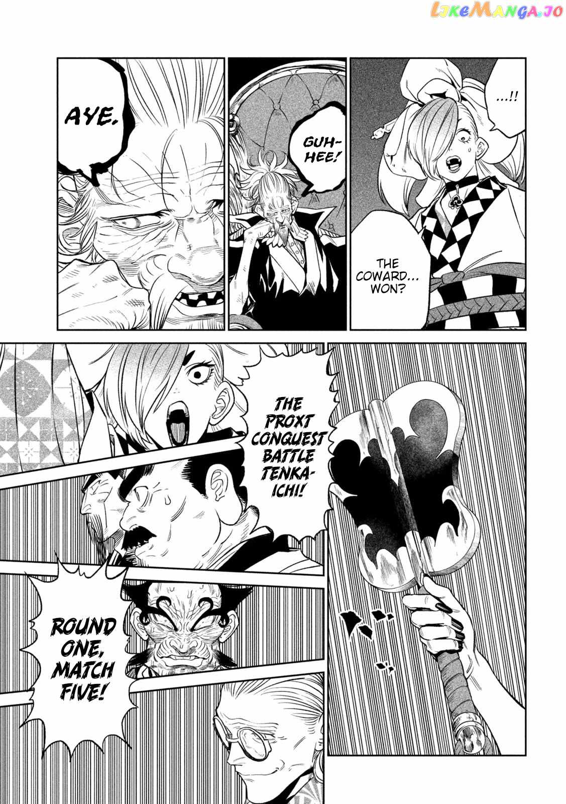 Tenkaichi – Nihon Saikyou Mononofu Ketteisen Chapter 30 - Page 45