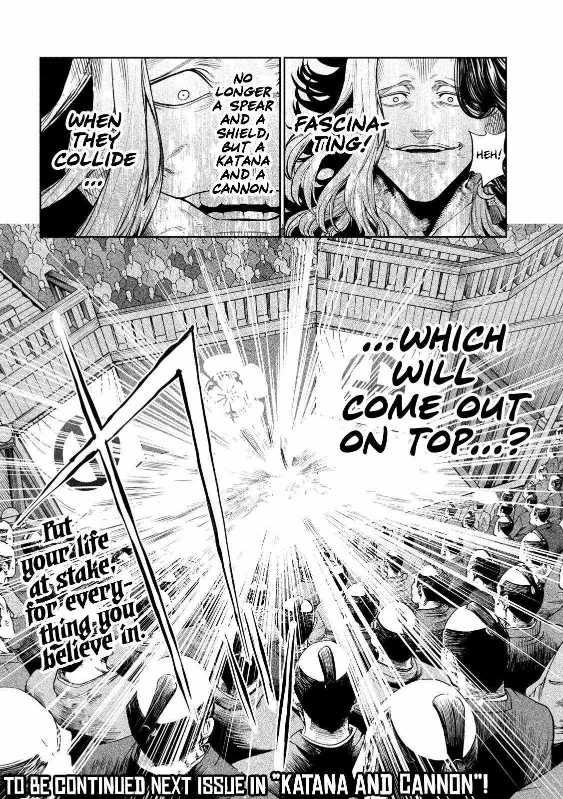 Tenkaichi – Nihon Saikyou Mononofu Ketteisen Chapter 36 - Page 29