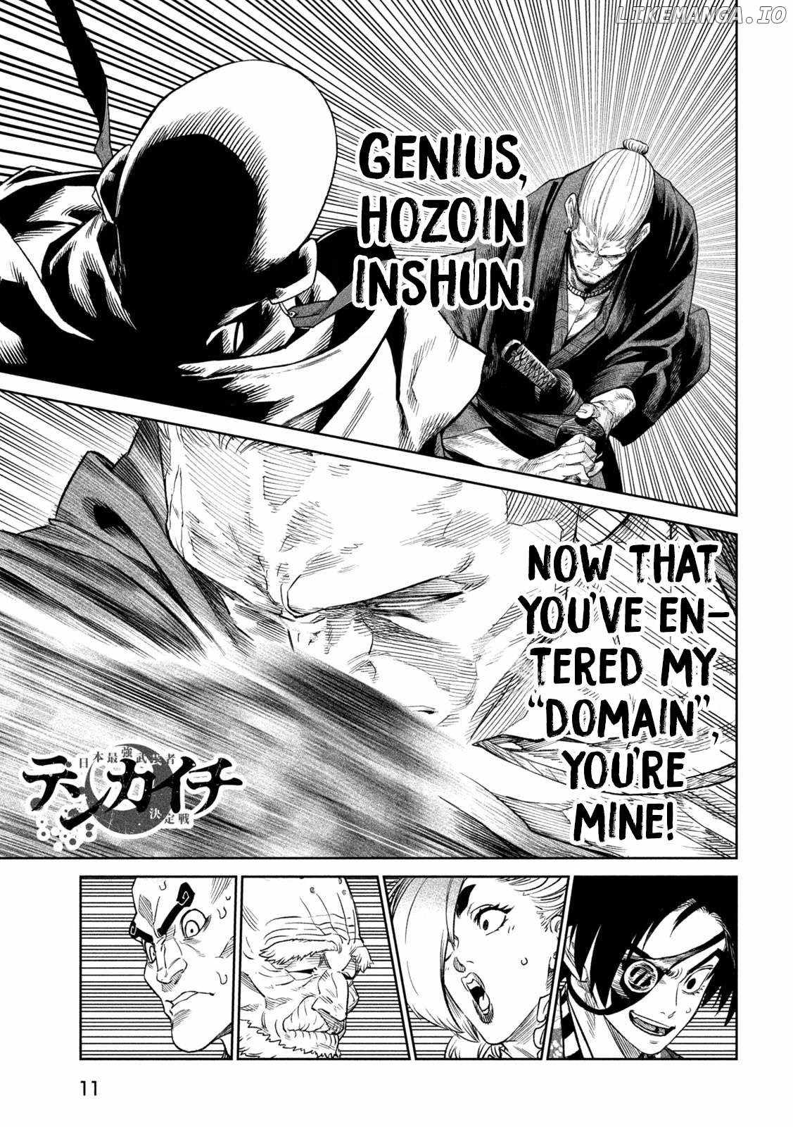 Tenkaichi – Nihon Saikyou Mononofu Ketteisen Chapter 42 - Page 1