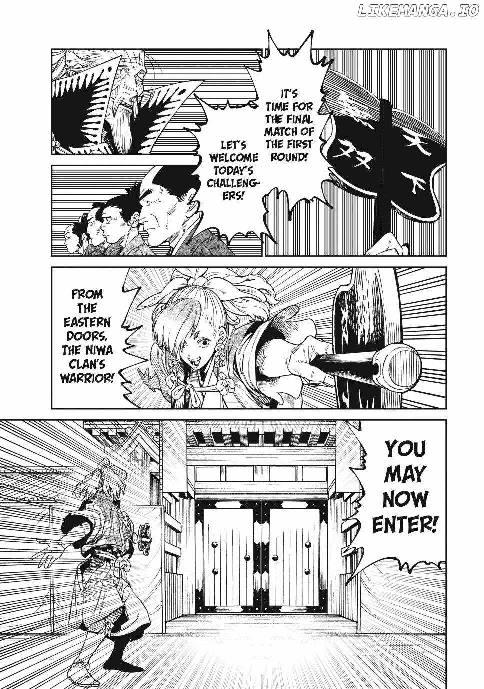 Tenkaichi – Nihon Saikyou Mononofu Ketteisen Chapter 51 - Page 11