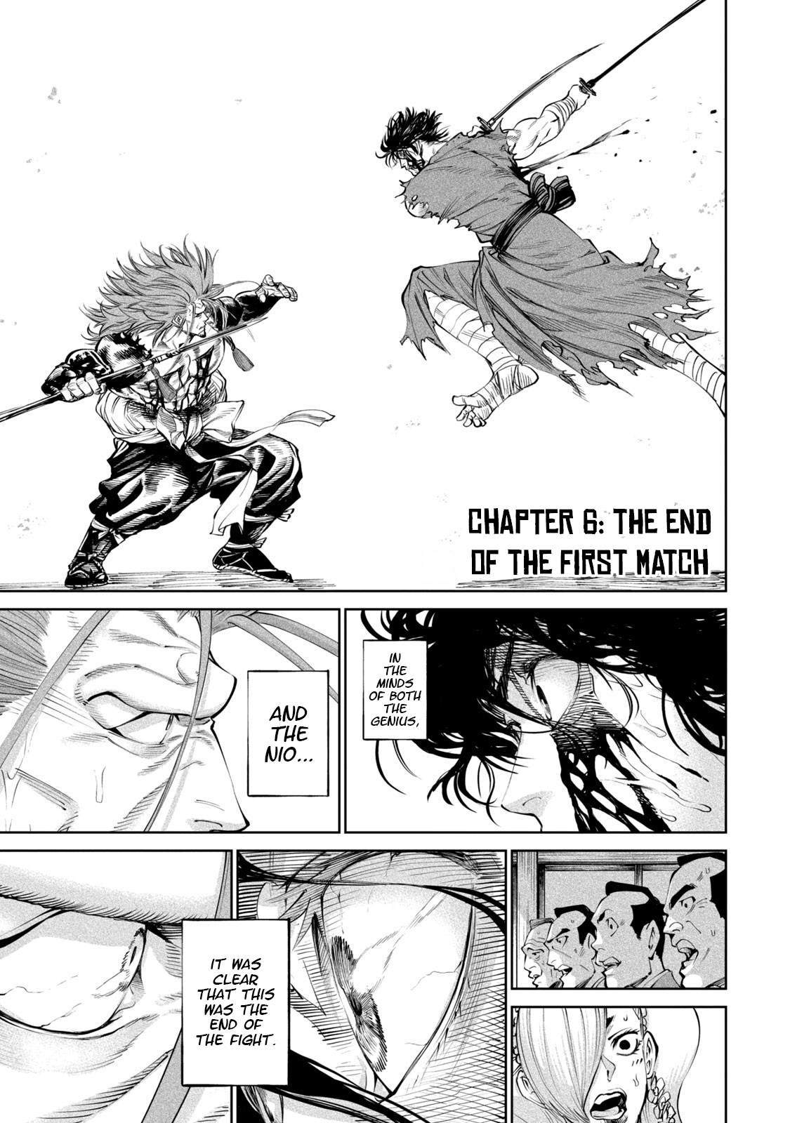 Tenkaichi – Nihon Saikyou Mononofu Ketteisen Chapter 6 - Page 1