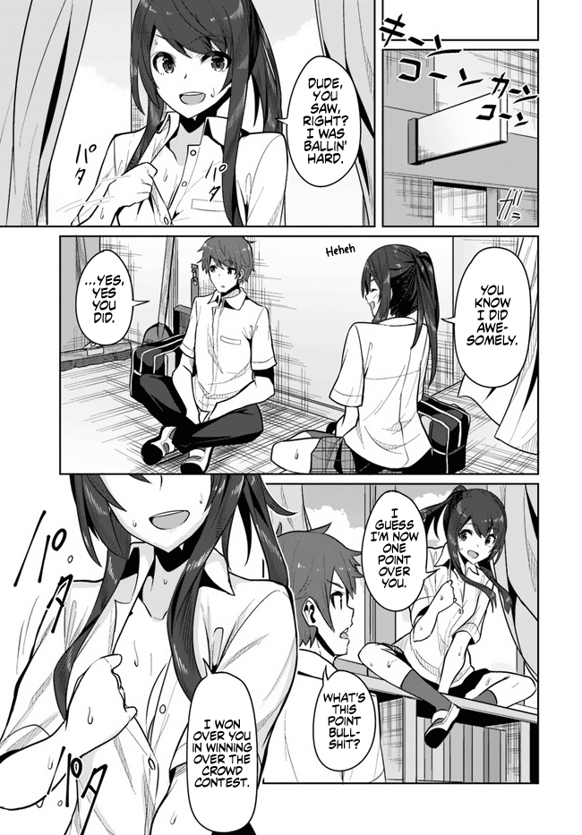 Tenkosaki: The Neat and Pretty Girl at My New School Is a Childhood Friend of Mine Who I Thought Was a Boy Chapter 3 - Page 12