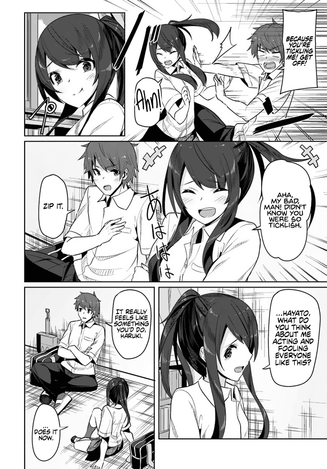Tenkosaki: The Neat and Pretty Girl at My New School Is a Childhood Friend of Mine Who I Thought Was a Boy Chapter 3 - Page 15