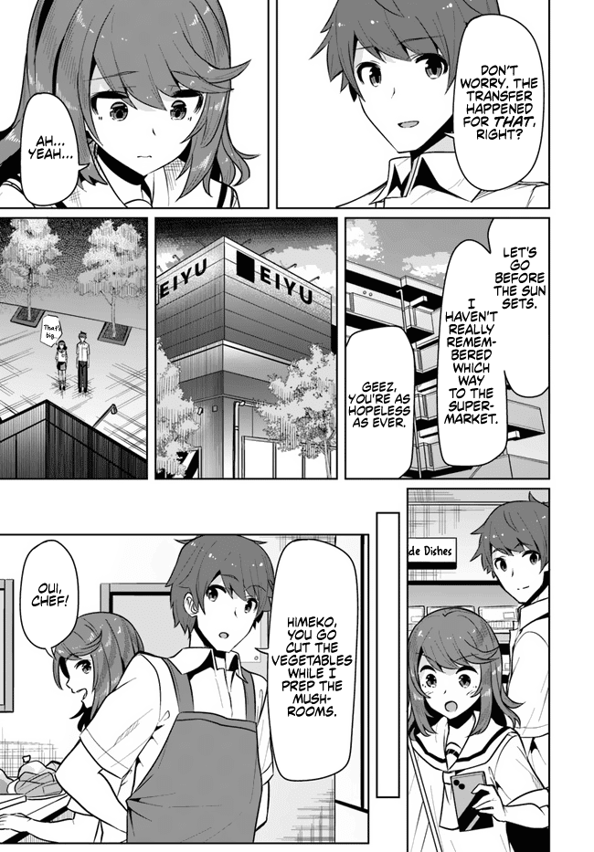 Tenkosaki: The Neat and Pretty Girl at My New School Is a Childhood Friend of Mine Who I Thought Was a Boy Chapter 3 - Page 4