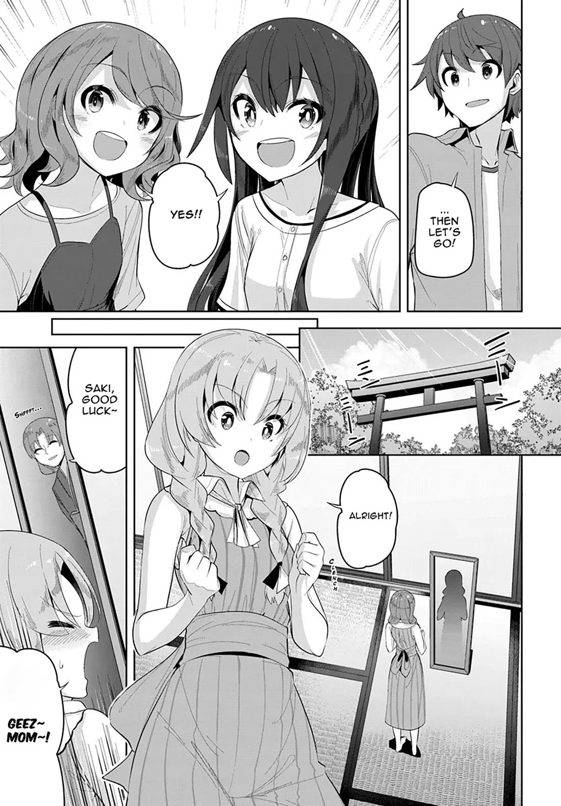 Tenkosaki: The Neat and Pretty Girl at My New School Is a Childhood Friend of Mine Who I Thought Was a Boy Chapter 31 - Page 17