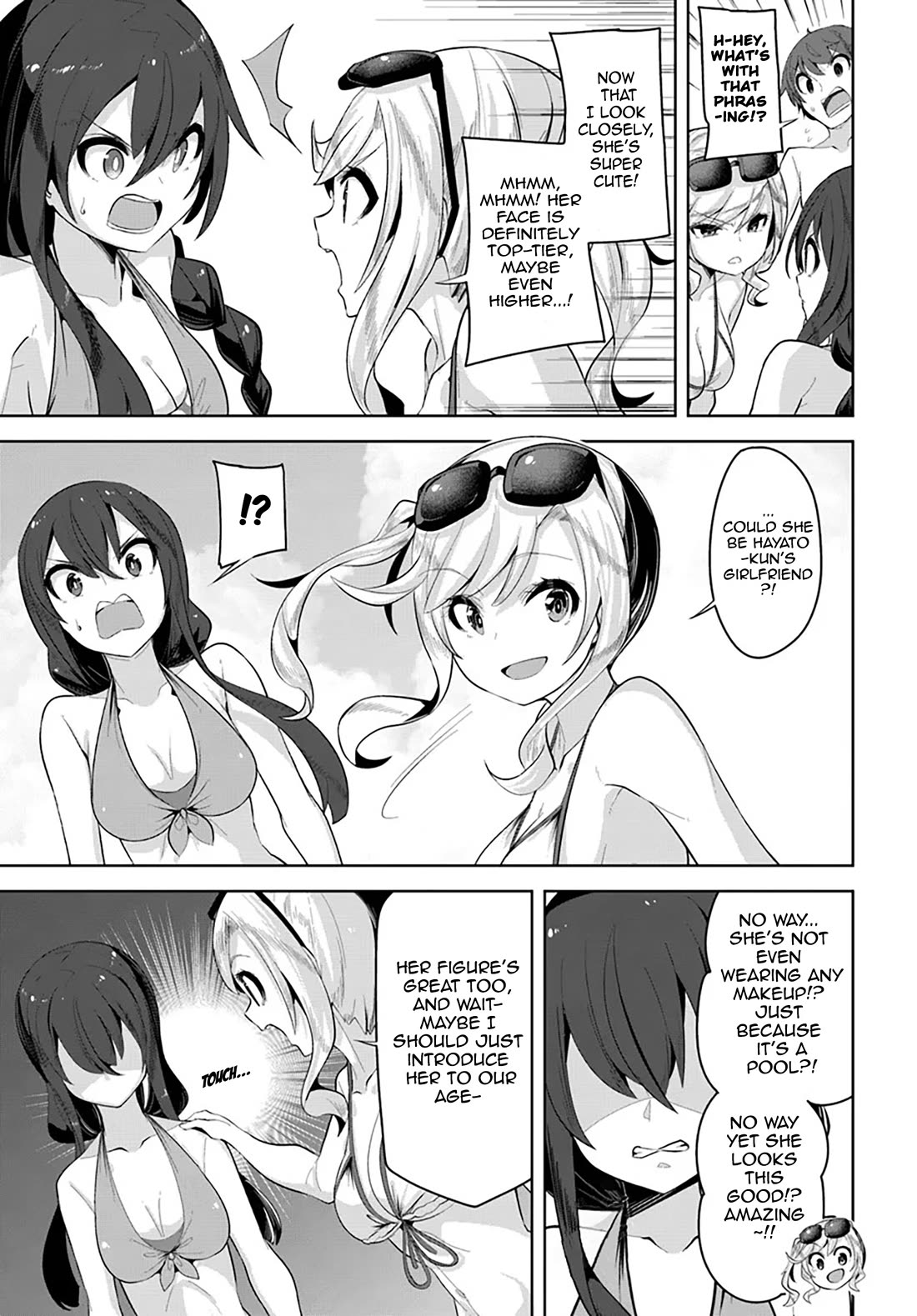 Tenkosaki: The Neat and Pretty Girl at My New School Is a Childhood Friend of Mine Who I Thought Was a Boy Chapter 31 - Page 3