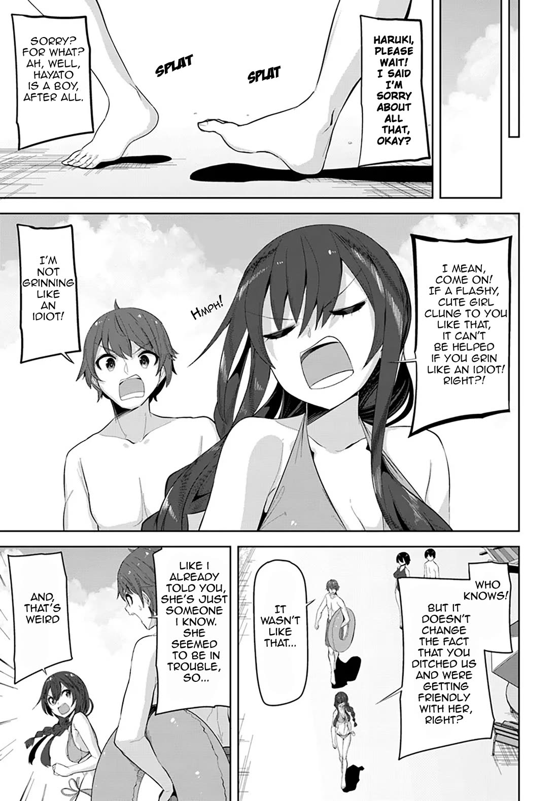 Tenkosaki: The Neat and Pretty Girl at My New School Is a Childhood Friend of Mine Who I Thought Was a Boy Chapter 31 - Page 7