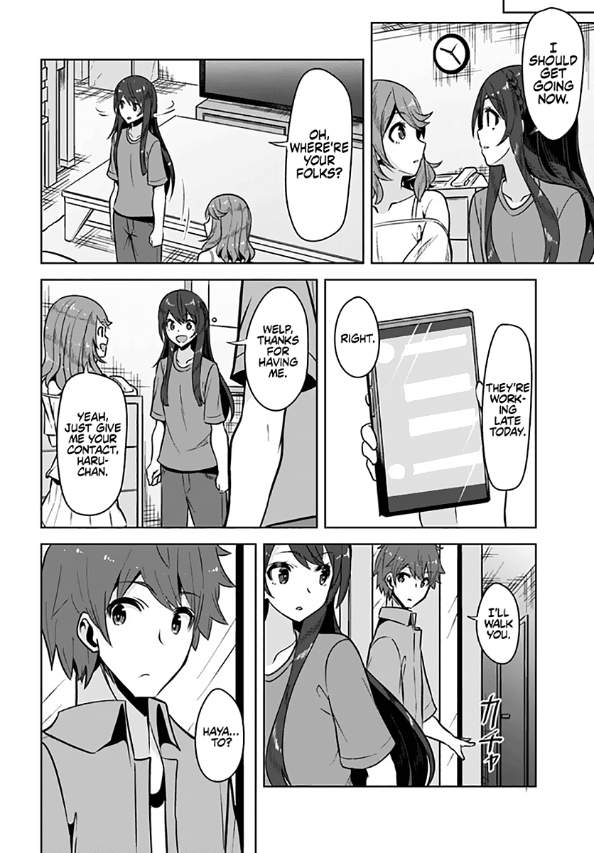Tenkosaki: The Neat and Pretty Girl at My New School Is a Childhood Friend of Mine Who I Thought Was a Boy Chapter 6 - Page 14