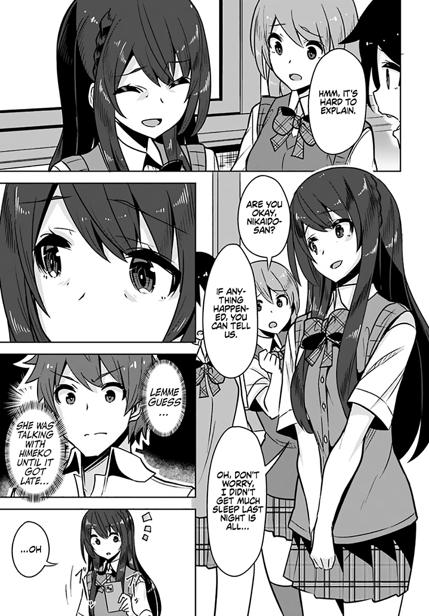 Tenkosaki: The Neat and Pretty Girl at My New School Is a Childhood Friend of Mine Who I Thought Was a Boy Chapter 6 - Page 21