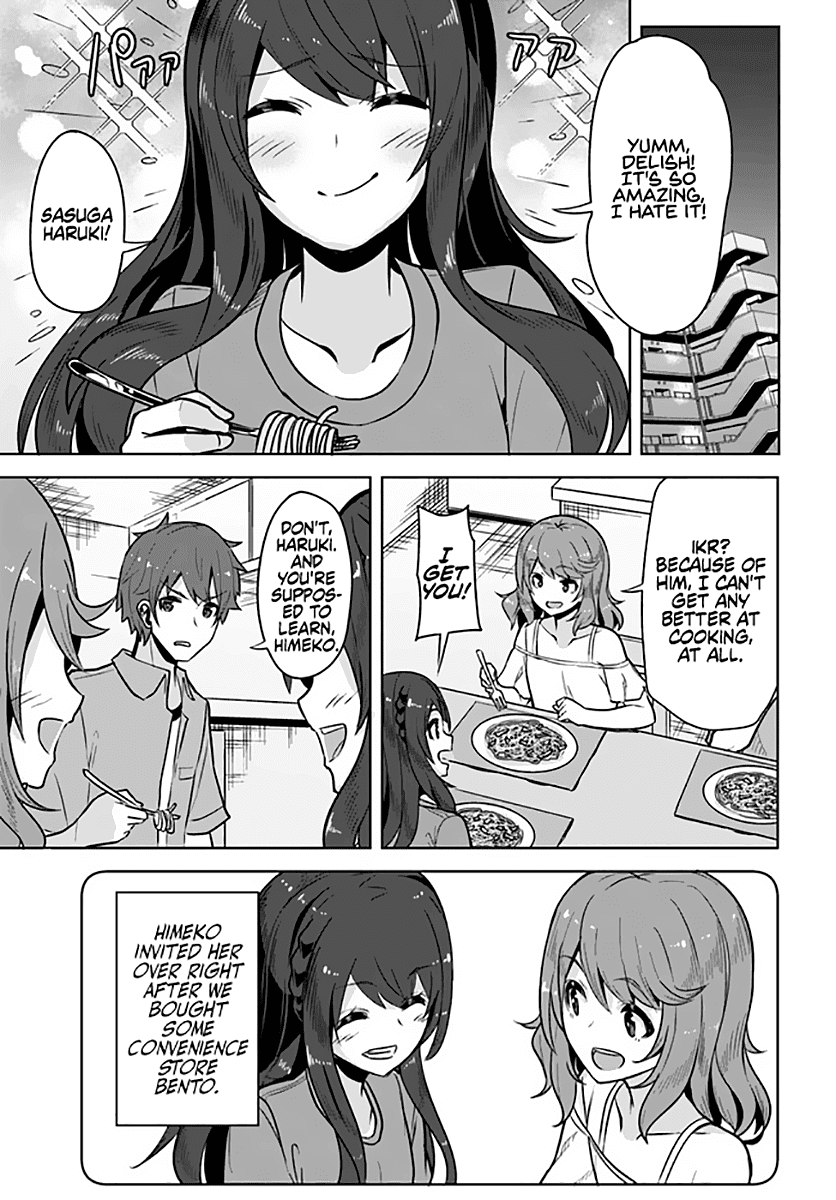 Tenkosaki: The Neat and Pretty Girl at My New School Is a Childhood Friend of Mine Who I Thought Was a Boy Chapter 6 - Page 9