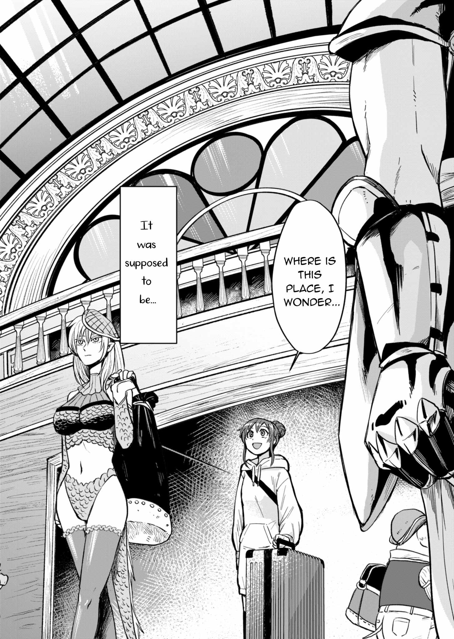 Tenkuu no Isekai Bistro-Ten ~Kanban Musume Sorano ga Oishii Shiawase Todokemasu~ Chapter 1.1 - Page 8