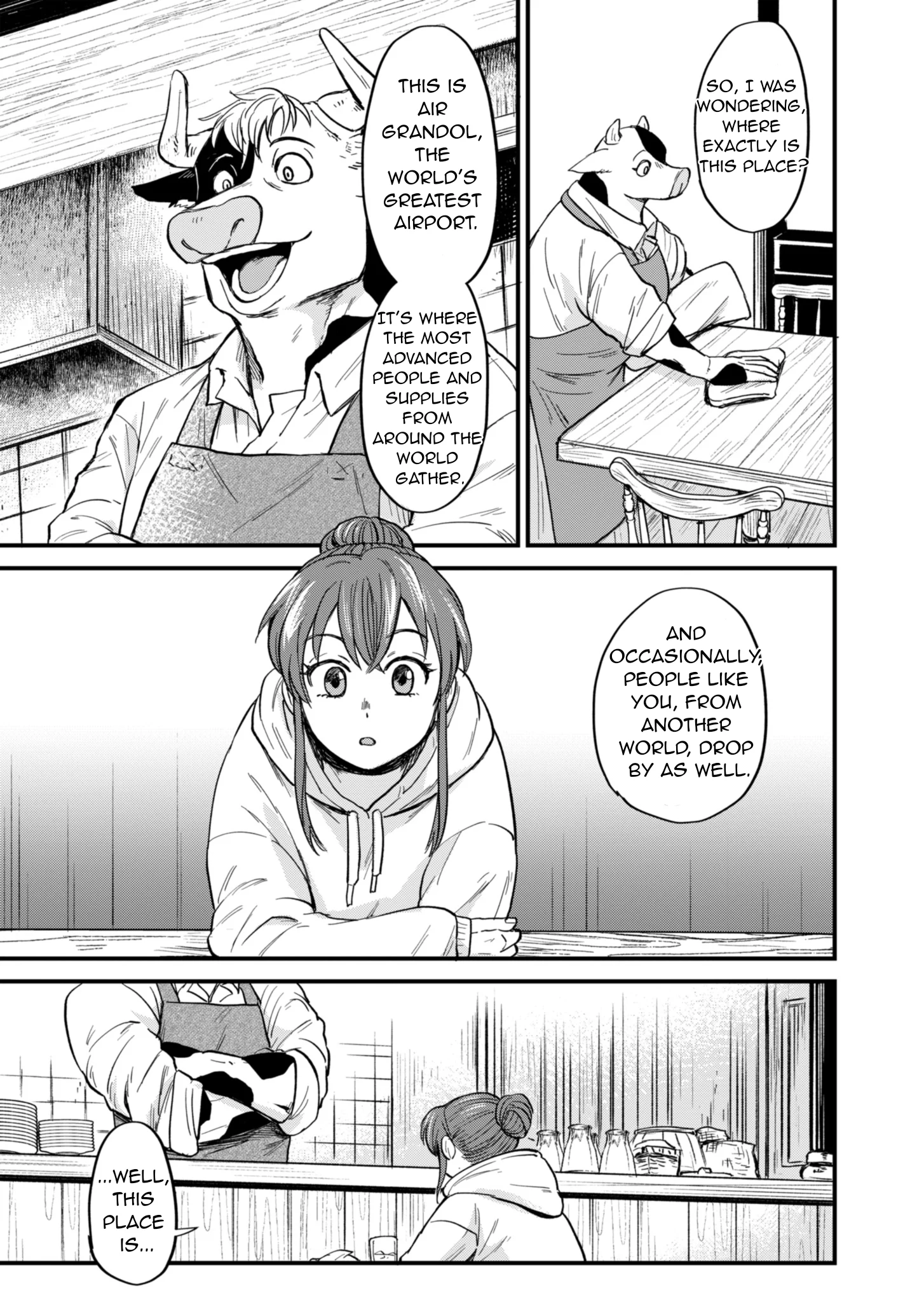 Tenkuu no Isekai Bistro-Ten ~Kanban Musume Sorano ga Oishii Shiawase Todokemasu~ Chapter 1 - Page 26