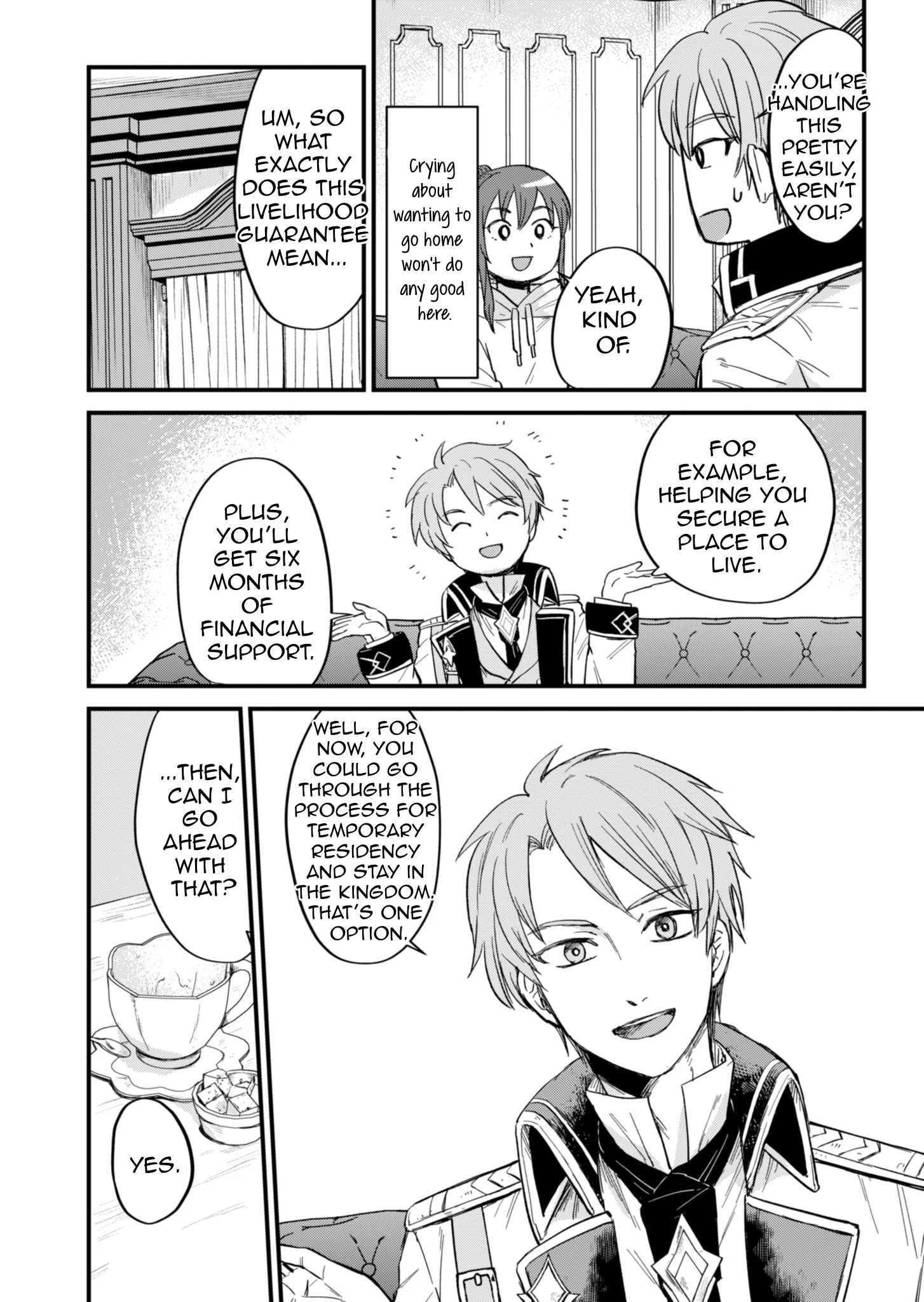 Tenkuu no Isekai Bistro-Ten ~Kanban Musume Sorano ga Oishii Shiawase Todokemasu~ Chapter 1 - Page 37