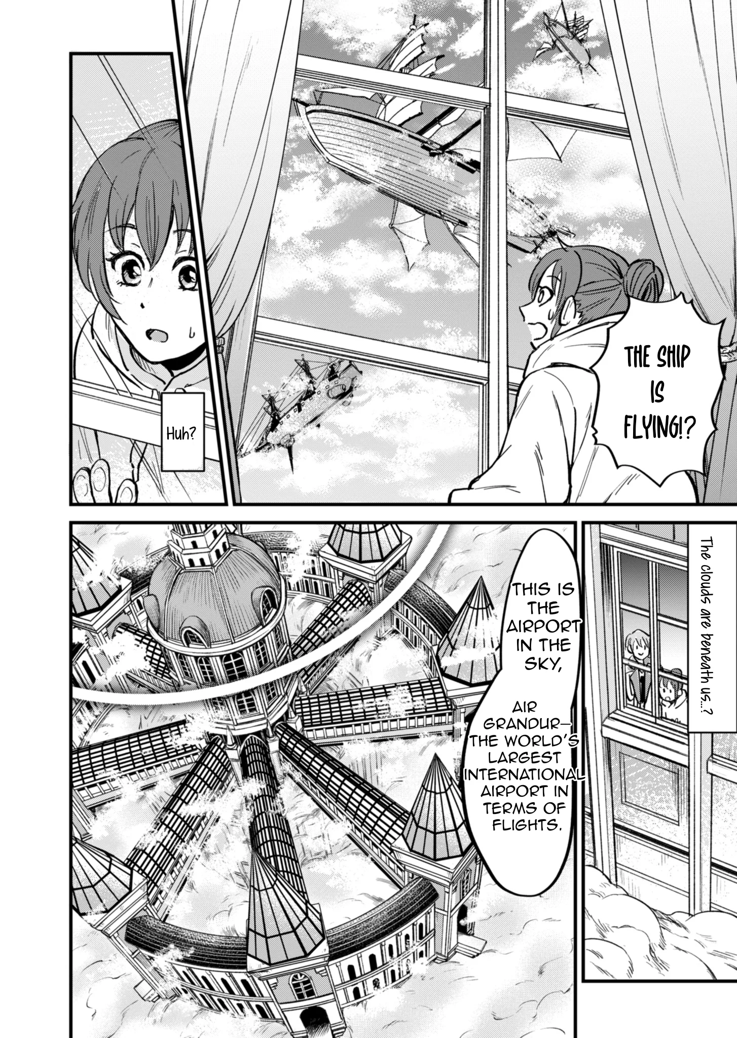 Tenkuu no Isekai Bistro-Ten ~Kanban Musume Sorano ga Oishii Shiawase Todokemasu~ Chapter 1 - Page 39