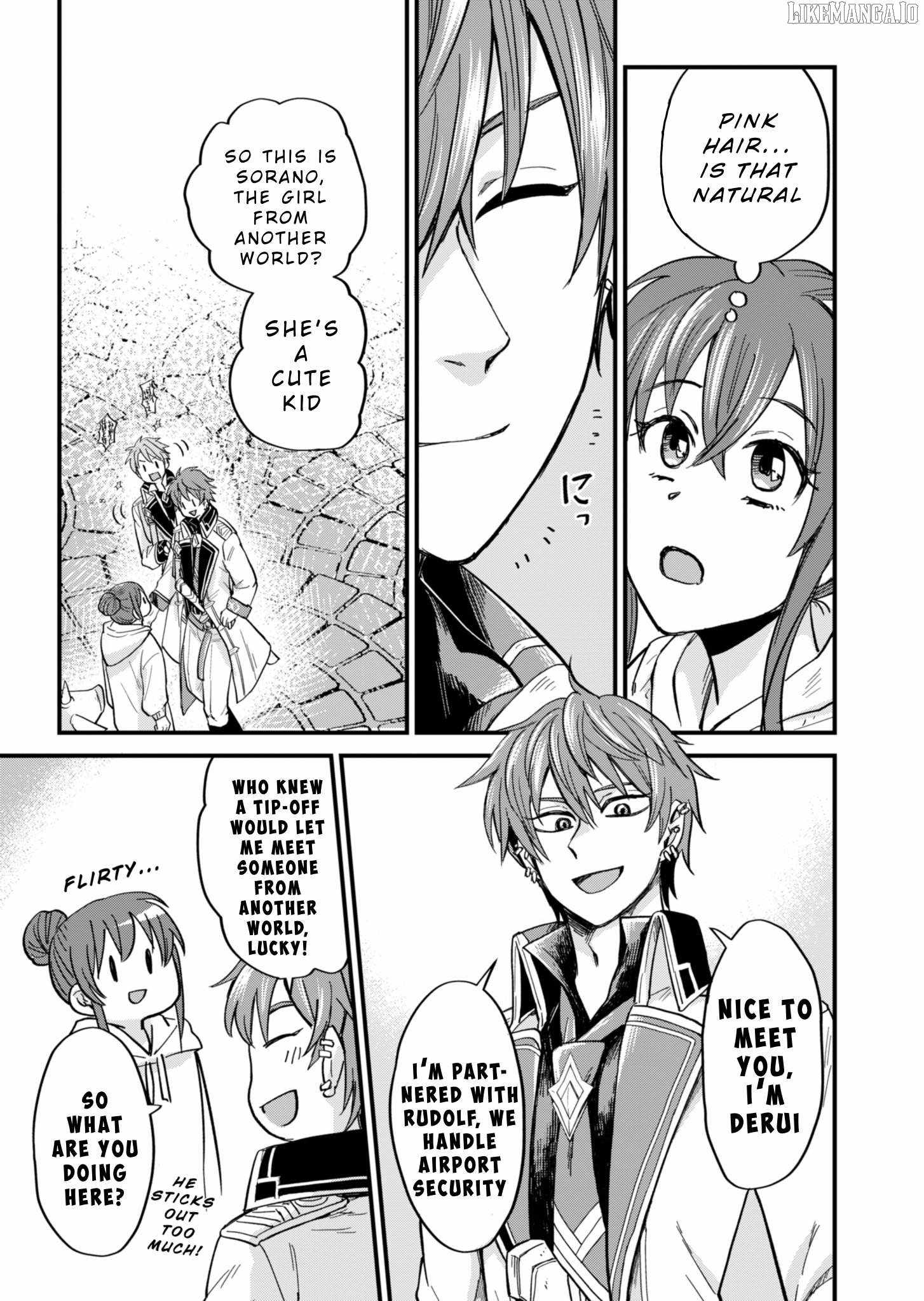 Tenkuu no Isekai Bistro-Ten ~Kanban Musume Sorano ga Oishii Shiawase Todokemasu~ Chapter 2 - Page 13