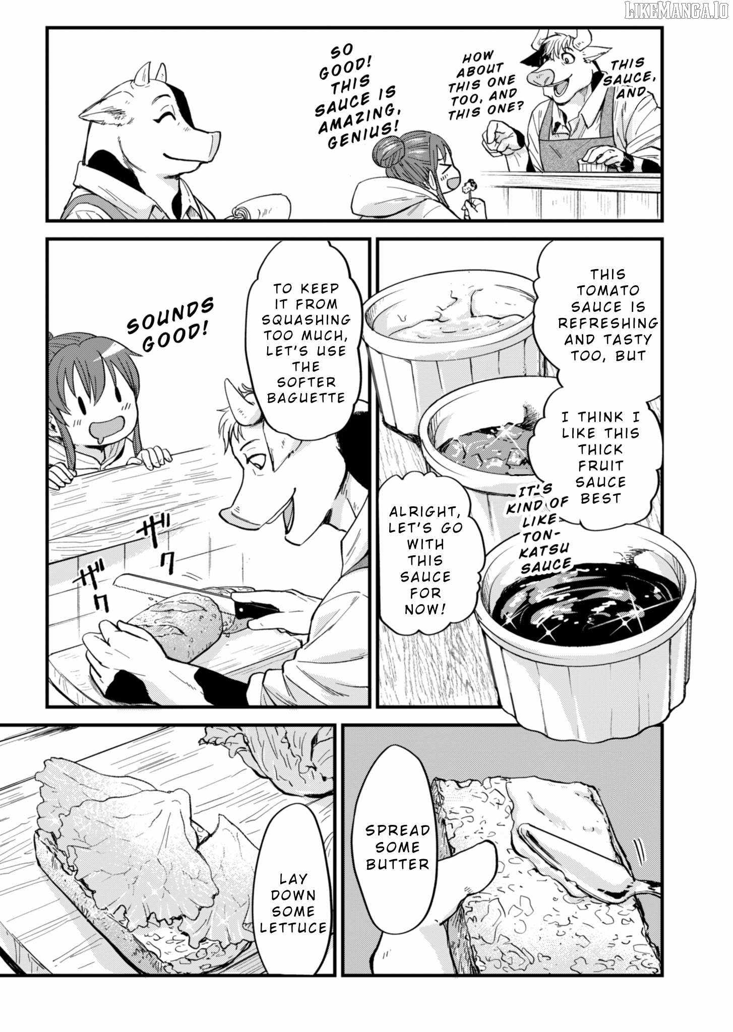 Tenkuu no Isekai Bistro-Ten ~Kanban Musume Sorano ga Oishii Shiawase Todokemasu~ Chapter 2 - Page 29
