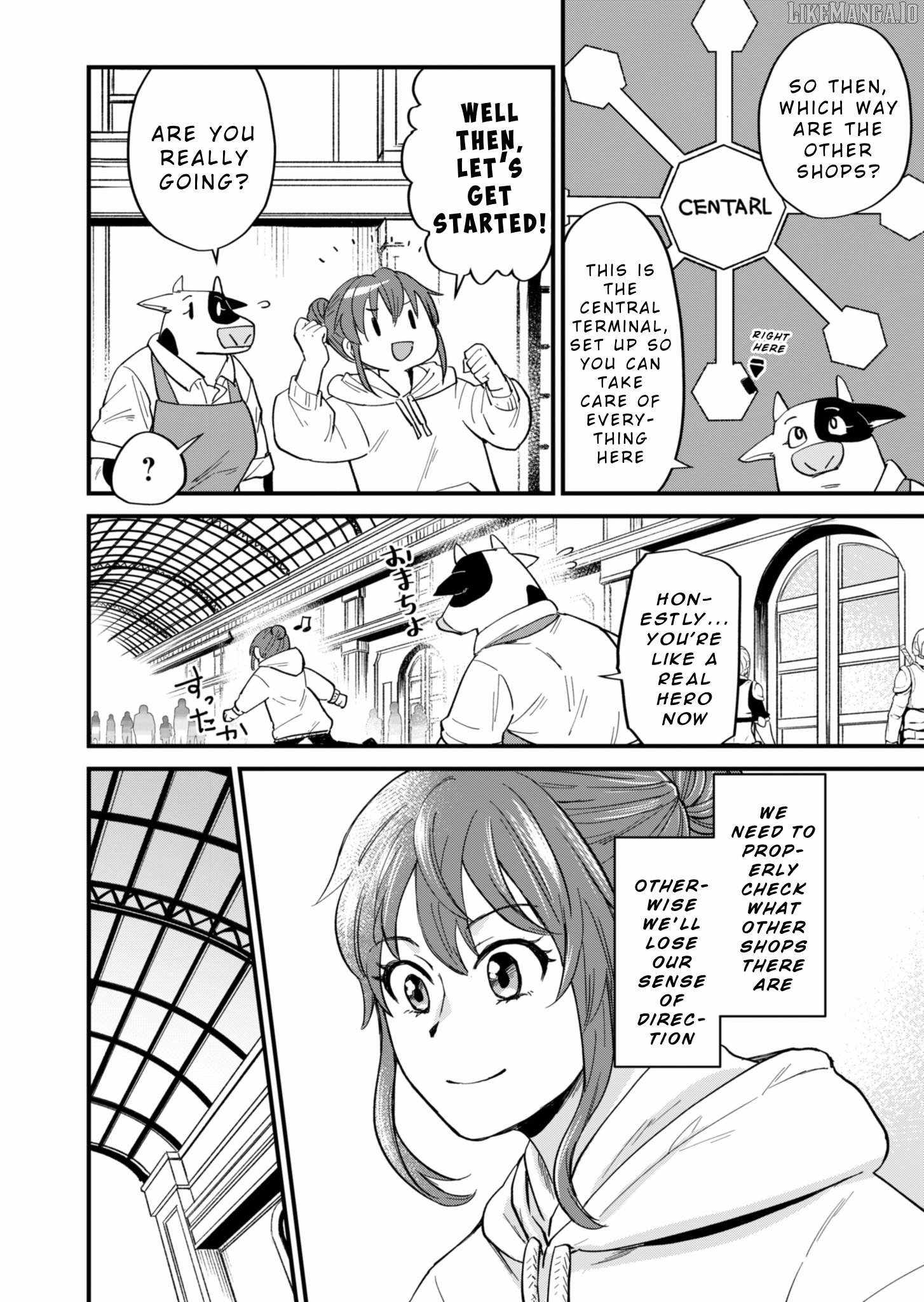 Tenkuu no Isekai Bistro-Ten ~Kanban Musume Sorano ga Oishii Shiawase Todokemasu~ Chapter 2 - Page 4