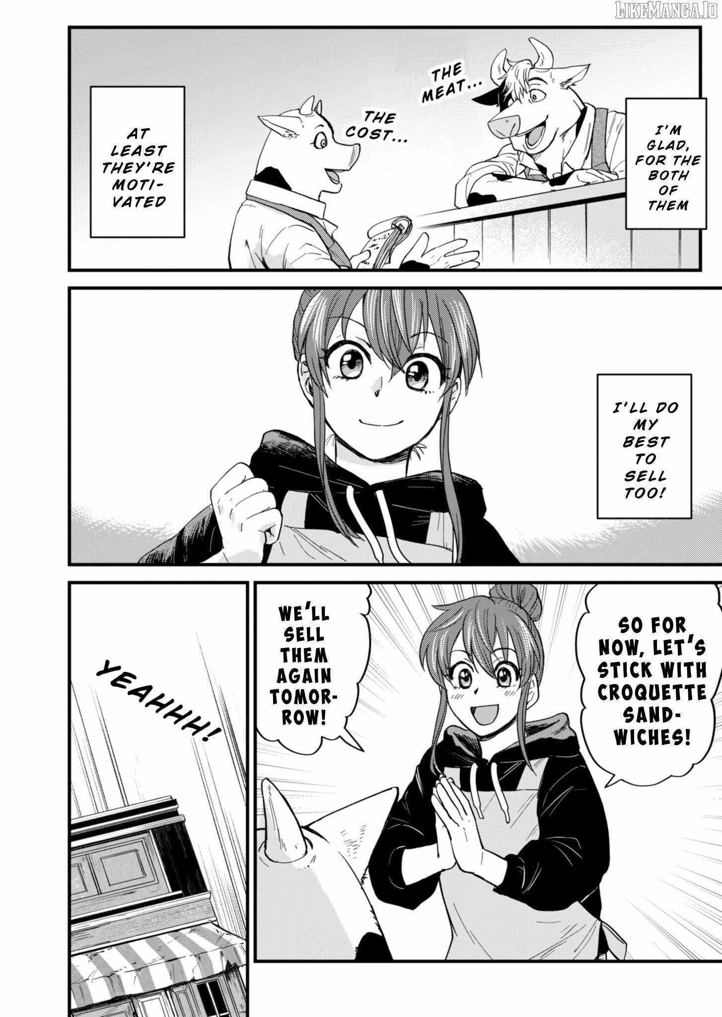 Tenkuu no Isekai Bistro-Ten ~Kanban Musume Sorano ga Oishii Shiawase Todokemasu~ Chapter 3 - Page 14