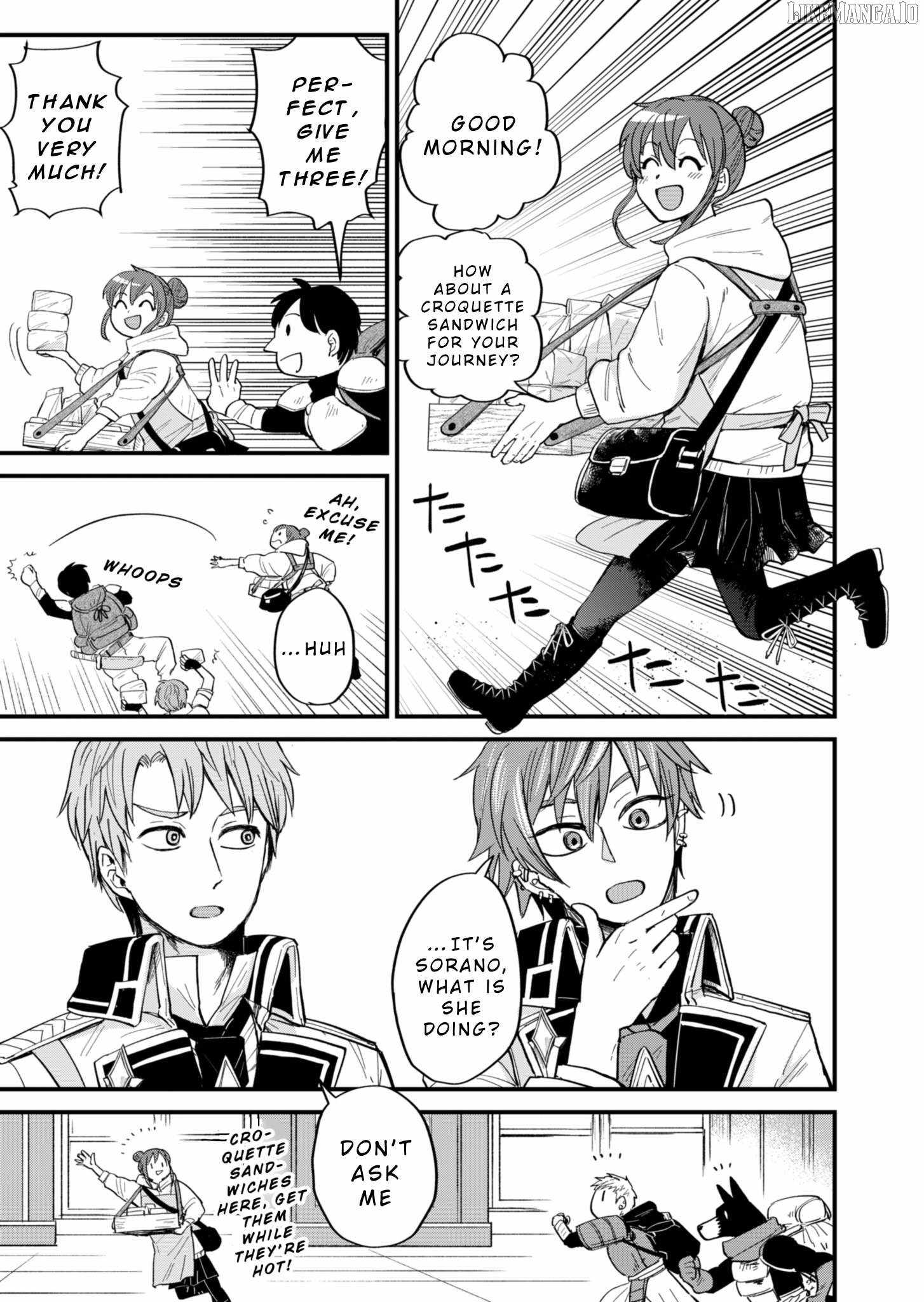 Tenkuu no Isekai Bistro-Ten ~Kanban Musume Sorano ga Oishii Shiawase Todokemasu~ Chapter 3 - Page 15