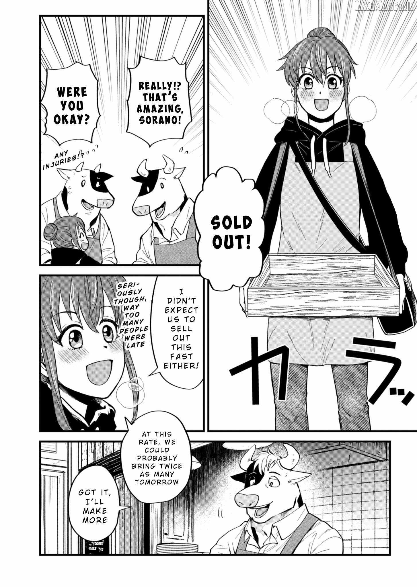 Tenkuu no Isekai Bistro-Ten ~Kanban Musume Sorano ga Oishii Shiawase Todokemasu~ Chapter 3 - Page 10