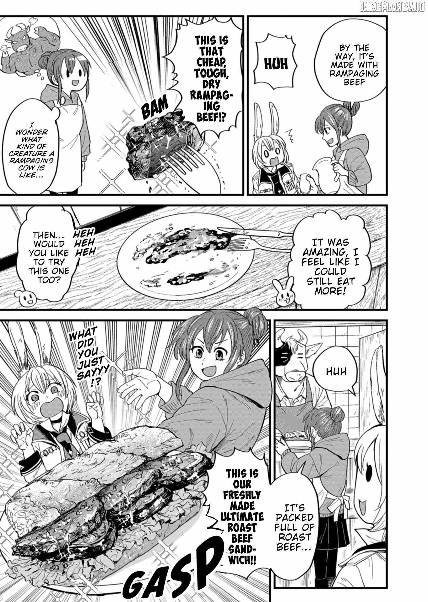 Tenkuu no Isekai Bistro-Ten ~Kanban Musume Sorano ga Oishii Shiawase Todokemasu~ Chapter 5 - Page 13