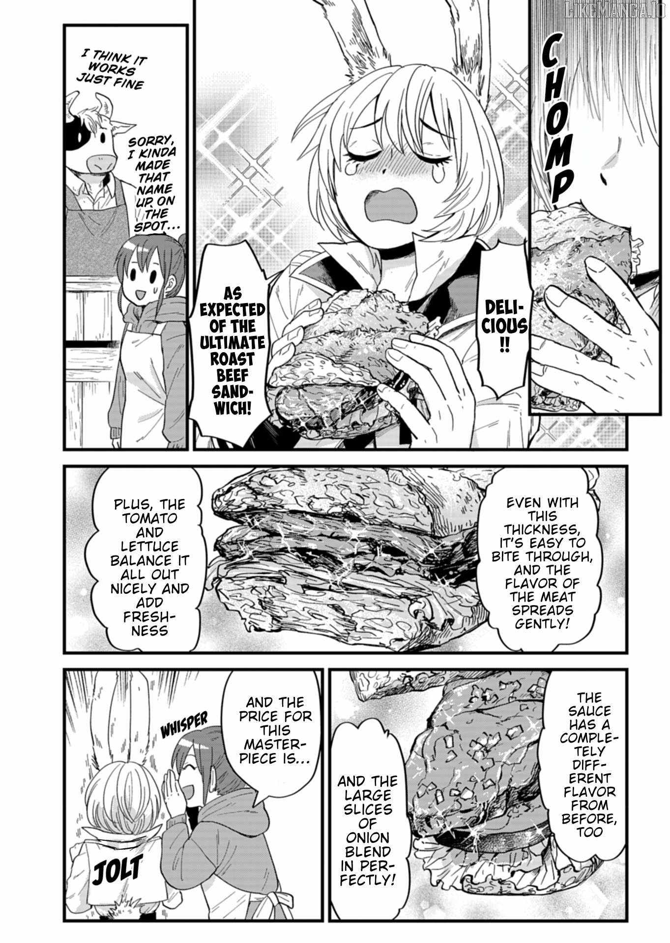 Tenkuu no Isekai Bistro-Ten ~Kanban Musume Sorano ga Oishii Shiawase Todokemasu~ Chapter 5 - Page 14