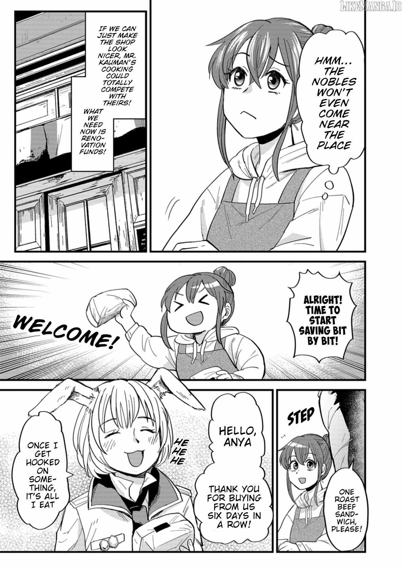 Tenkuu no Isekai Bistro-Ten ~Kanban Musume Sorano ga Oishii Shiawase Todokemasu~ Chapter 5 - Page 21
