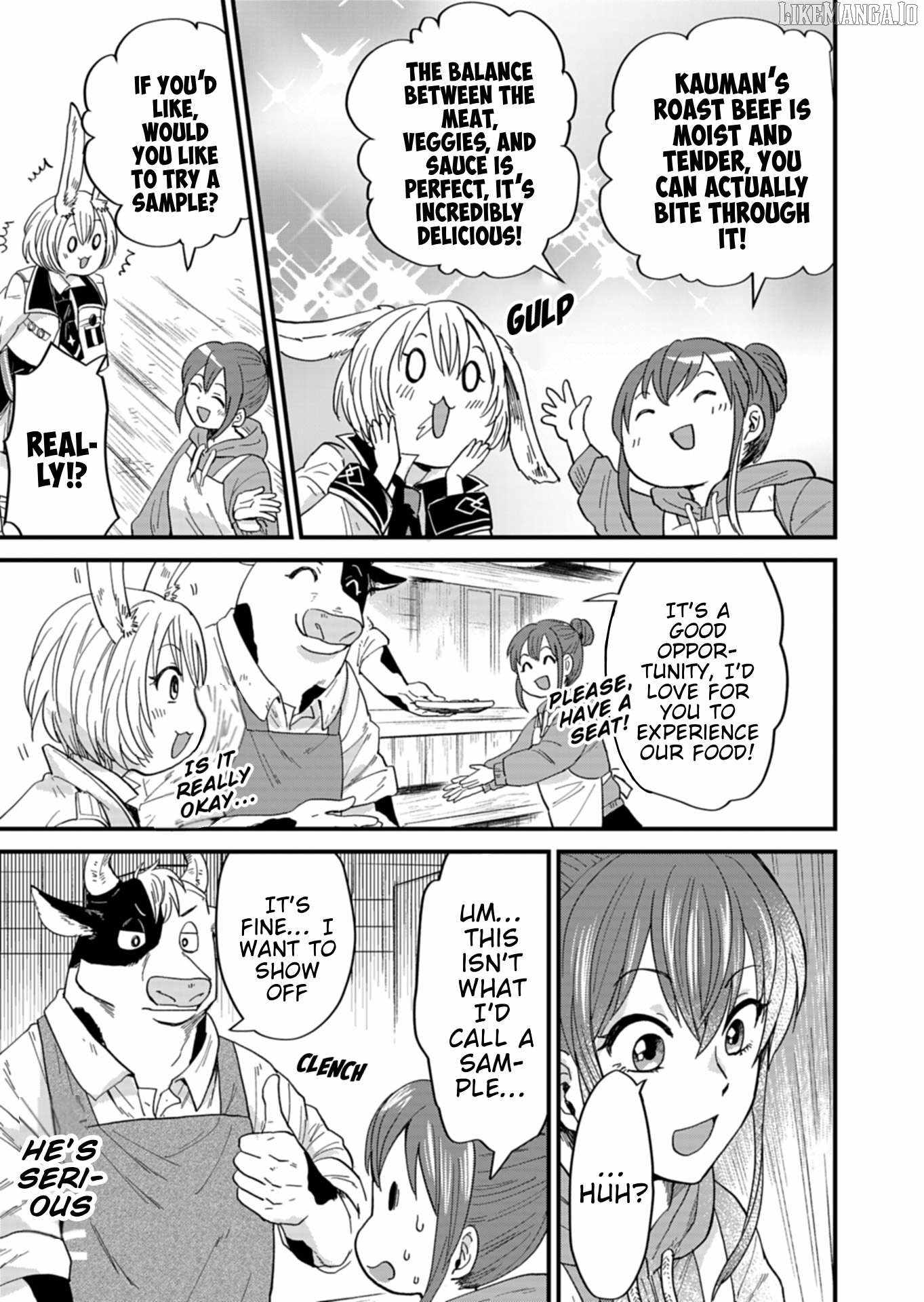 Tenkuu no Isekai Bistro-Ten ~Kanban Musume Sorano ga Oishii Shiawase Todokemasu~ Chapter 5 - Page 9