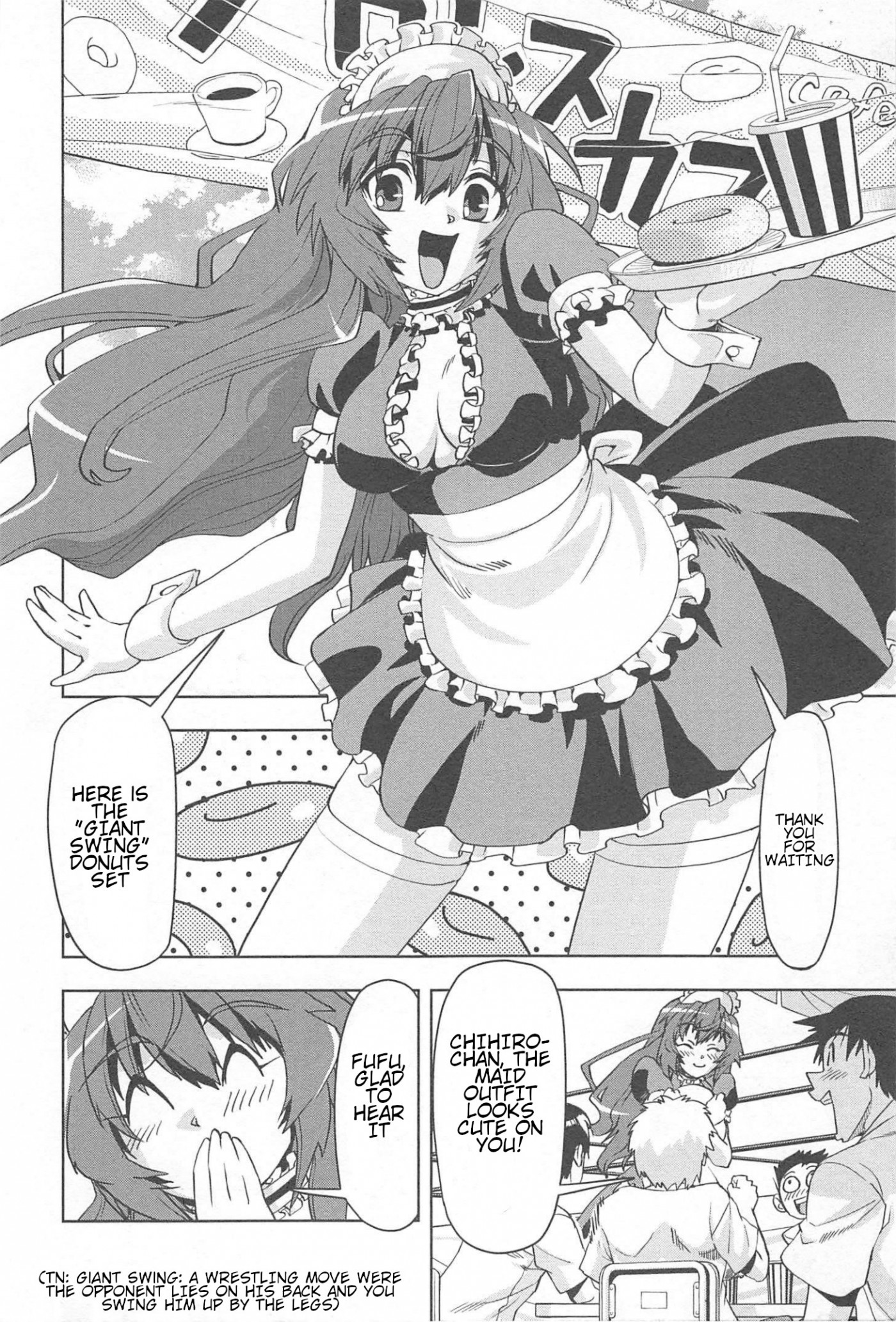 Tennen Kakutou Shoujo Chihiro-chan Chapter 13 - Page 4