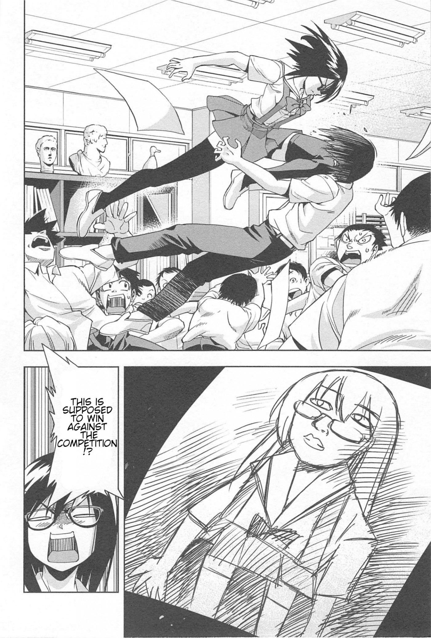 Tennen Kakutou Shoujo Chihiro-chan Chapter 14 - Page 12