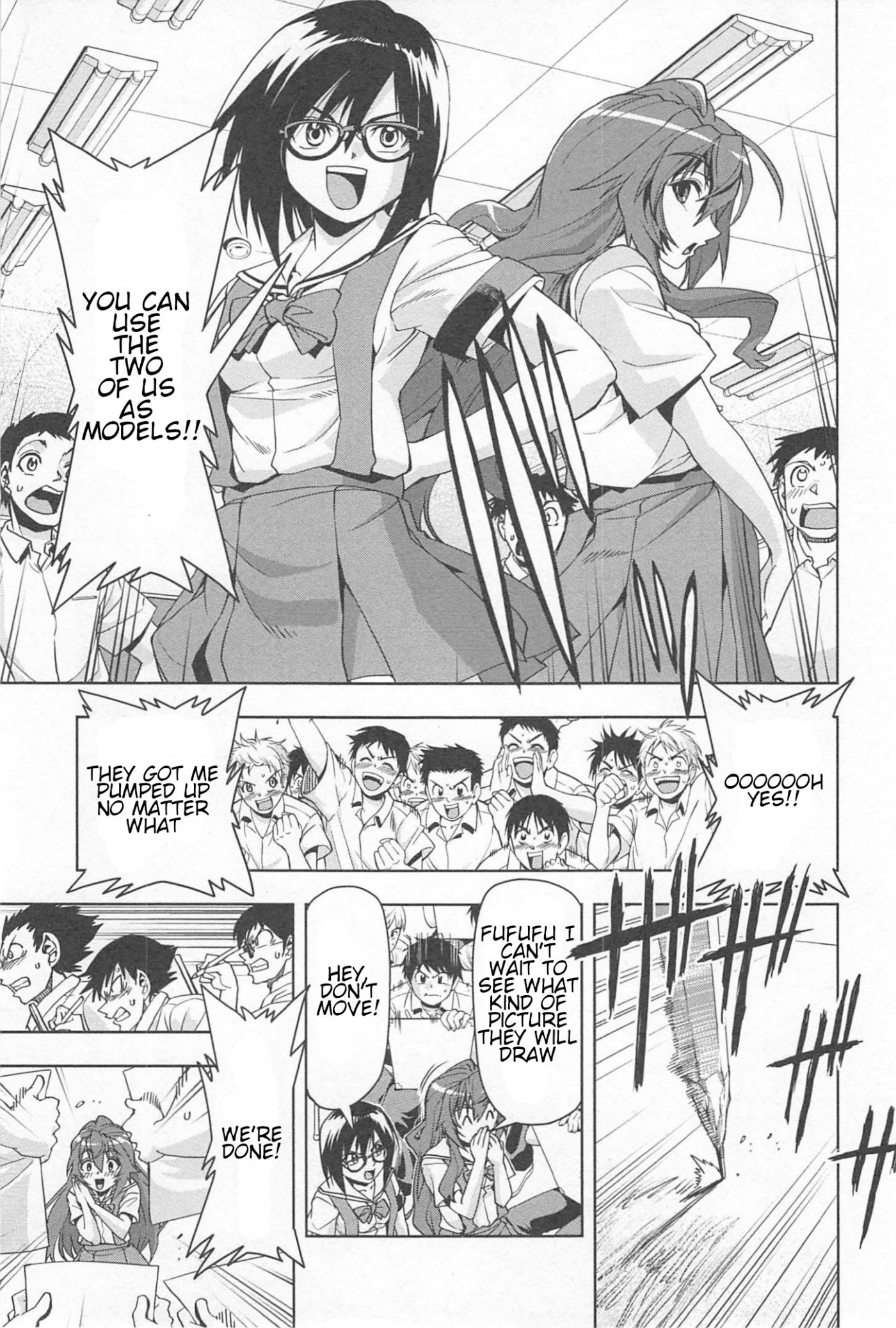 Tennen Kakutou Shoujo Chihiro-chan Chapter 14 - Page 9