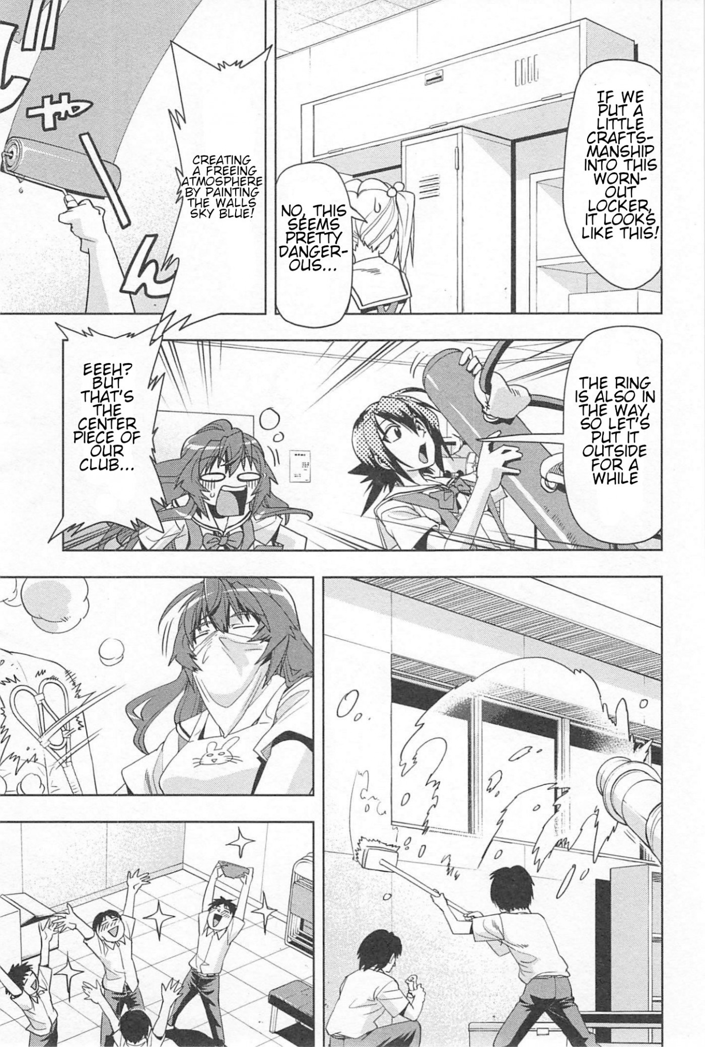 Tennen Kakutou Shoujo Chihiro-chan Chapter 15 - Page 12