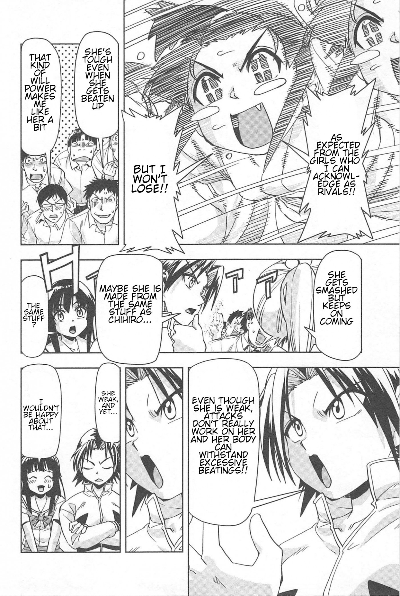 Tennen Kakutou Shoujo Chihiro-chan Chapter 16 - Page 14