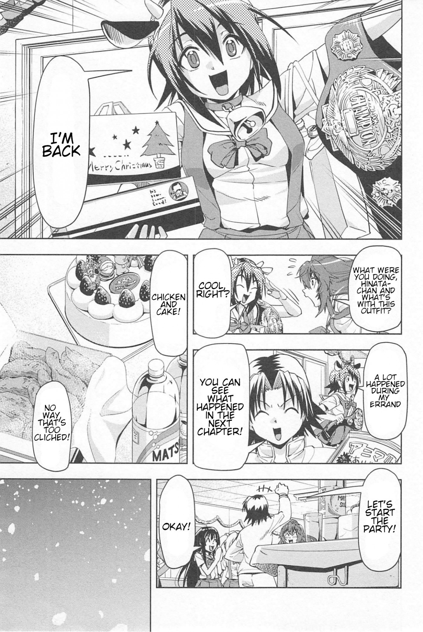 Tennen Kakutou Shoujo Chihiro-chan Chapter 17 - Page 27