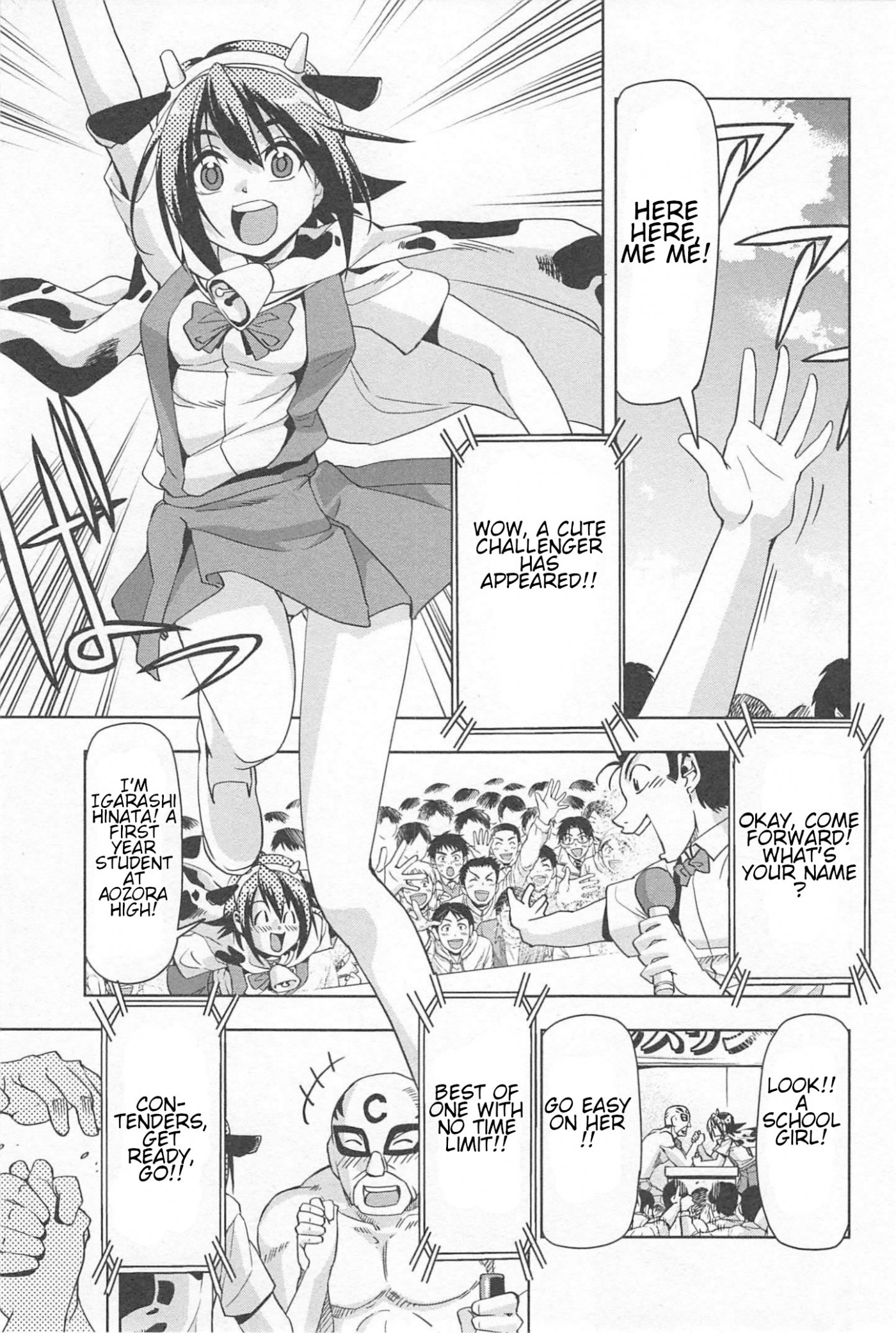Tennen Kakutou Shoujo Chihiro-chan Chapter 18 - Page 12