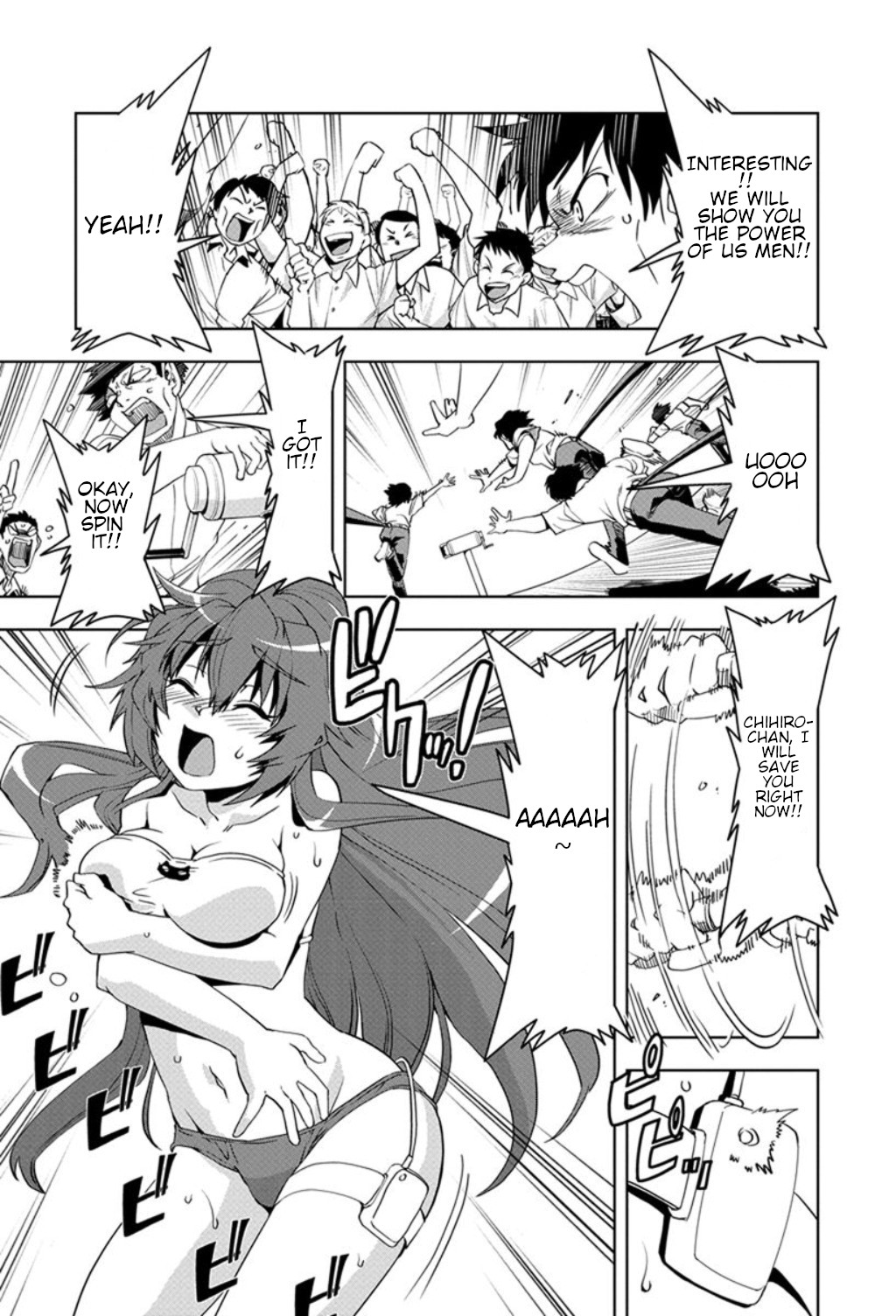 Tennen Kakutou Shoujo Chihiro-chan Chapter 19 - Page 13