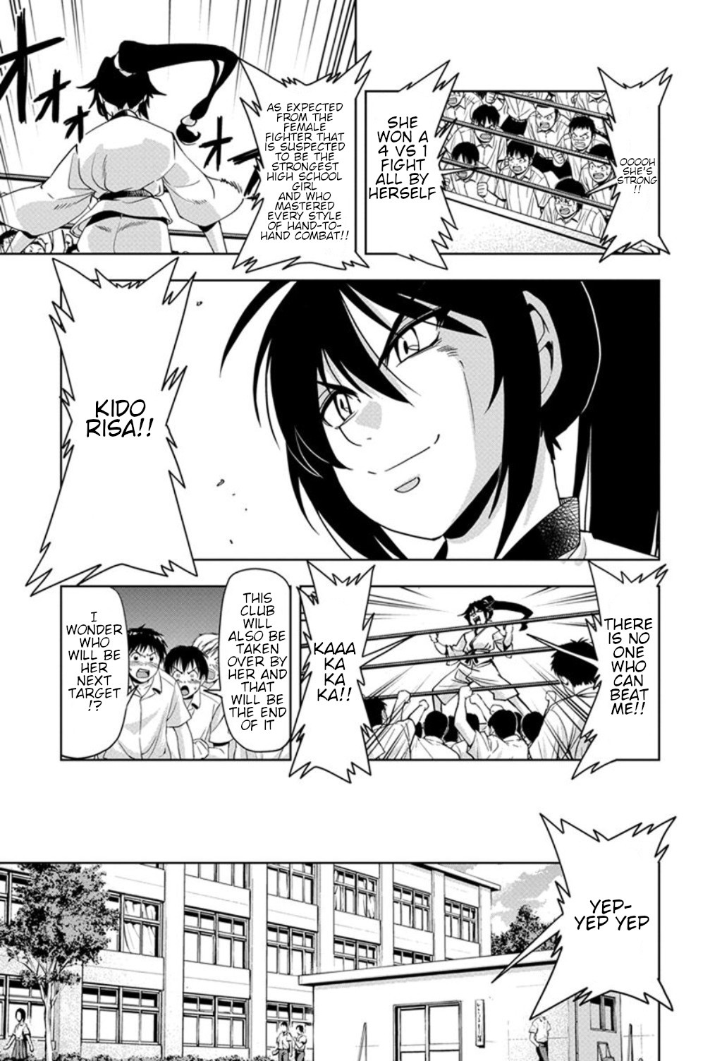 Tennen Kakutou Shoujo Chihiro-chan Chapter 21 - Page 3