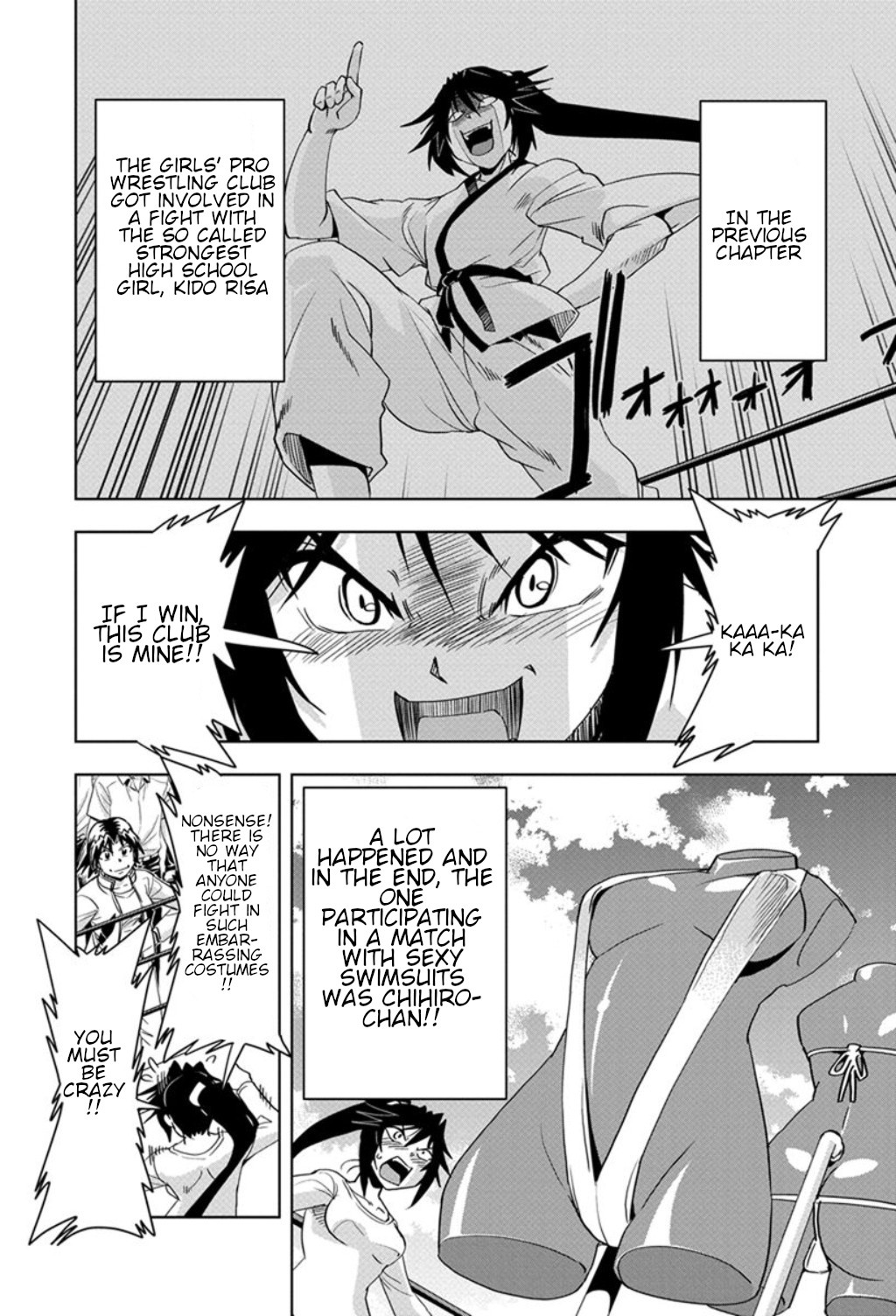 Tennen Kakutou Shoujo Chihiro-chan Chapter 22 - Page 3
