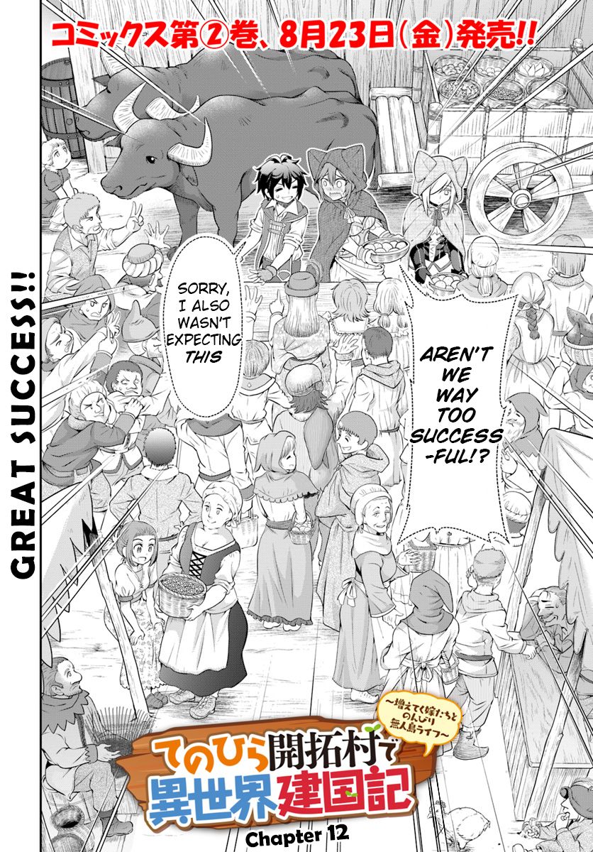 Tenohira Kaitaku Mura de Isekai Kenkokuki: Fueteku Yome-tachi to Nonbiri Mujintou Life Chapter 12 - Page 2