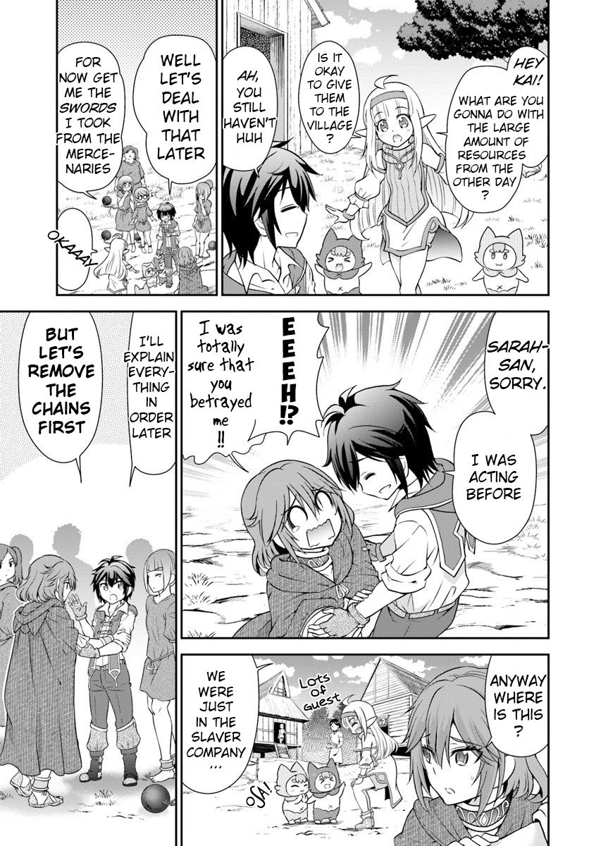 Tenohira Kaitaku Mura de Isekai Kenkokuki: Fueteku Yome-tachi to Nonbiri Mujintou Life Chapter 14 - Page 22